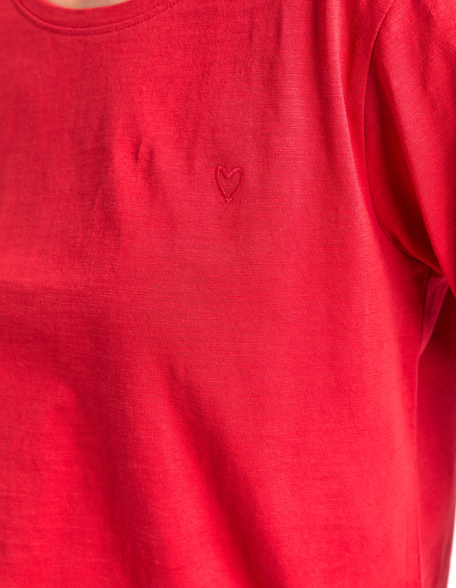 Everyday Long Sleeve Tee Cranberry - Image 5