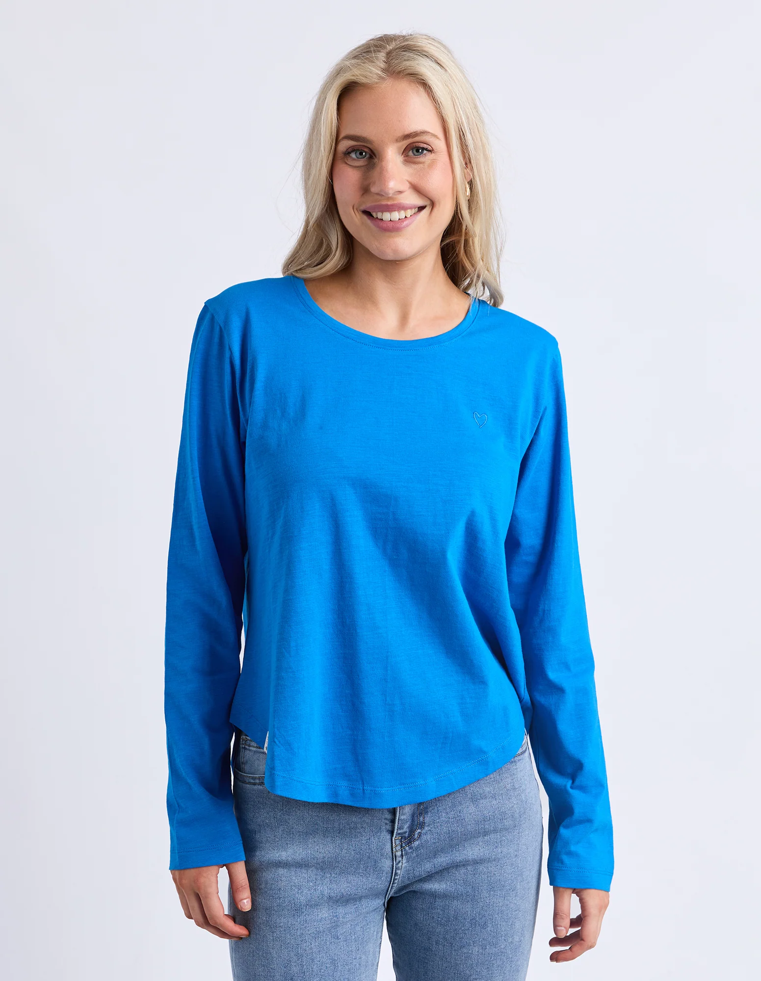 Everyday Long Sleeve Tee Royal Blue