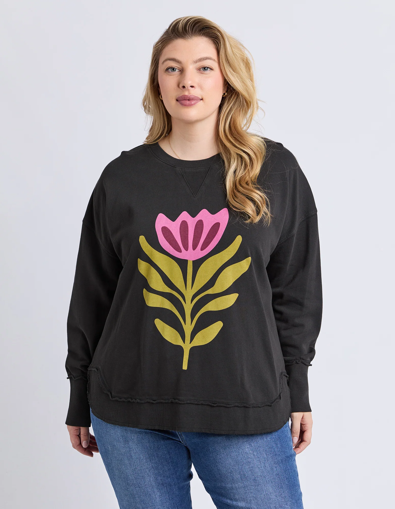 Fiore Crew Washed Black - Image 2