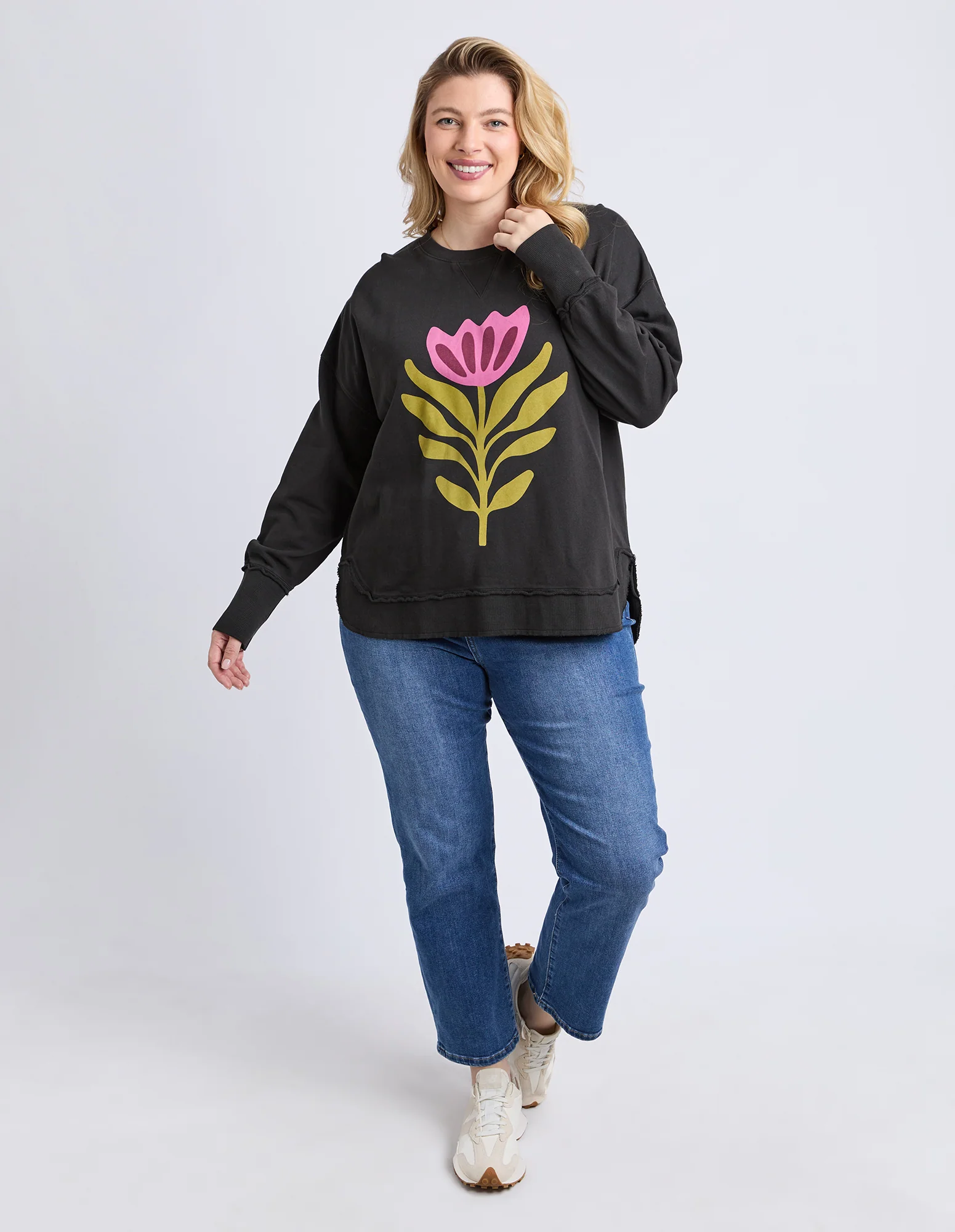 Fiore Crew Washed Black - Image 4