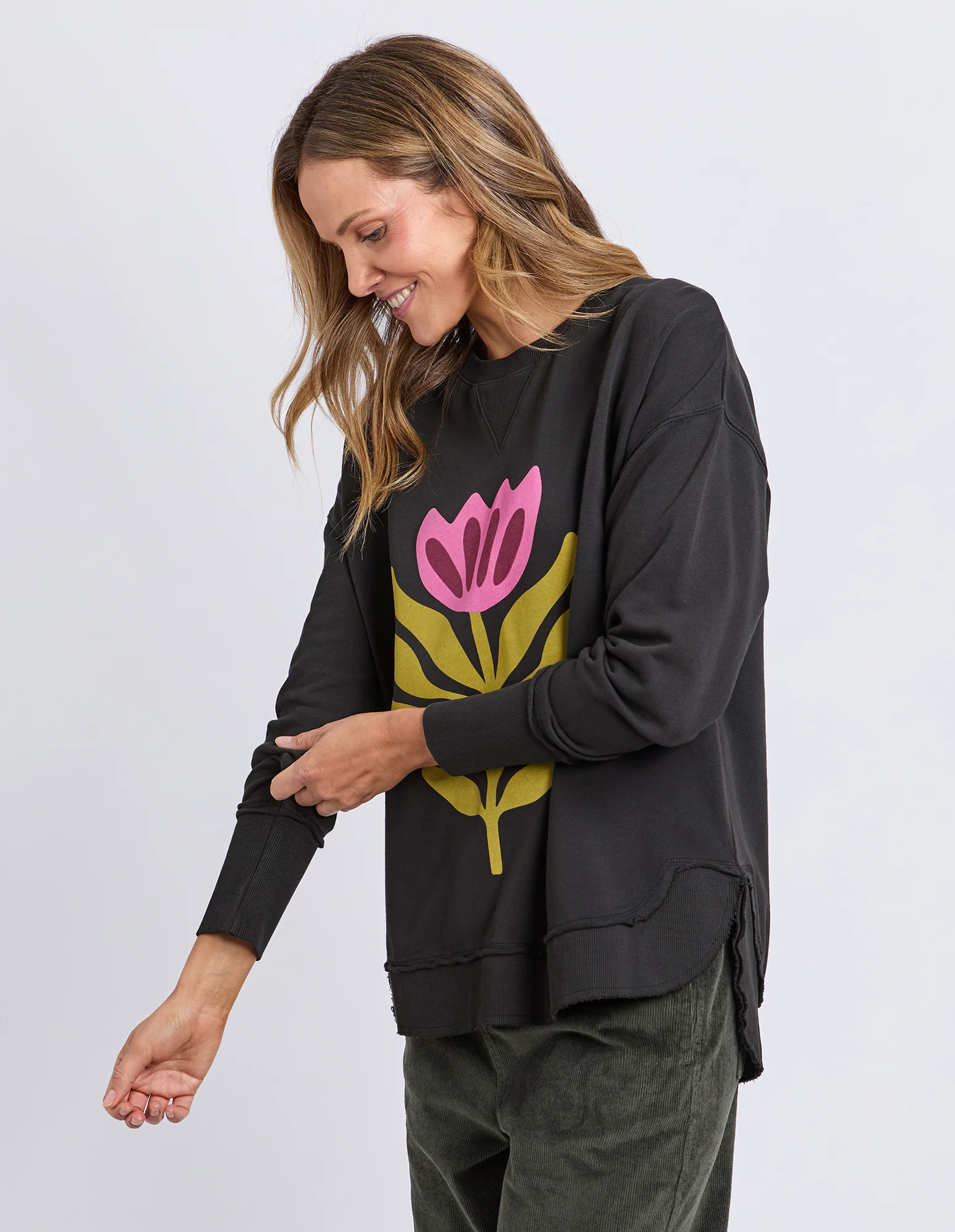 Fiore Crew Washed Black - Image 7
