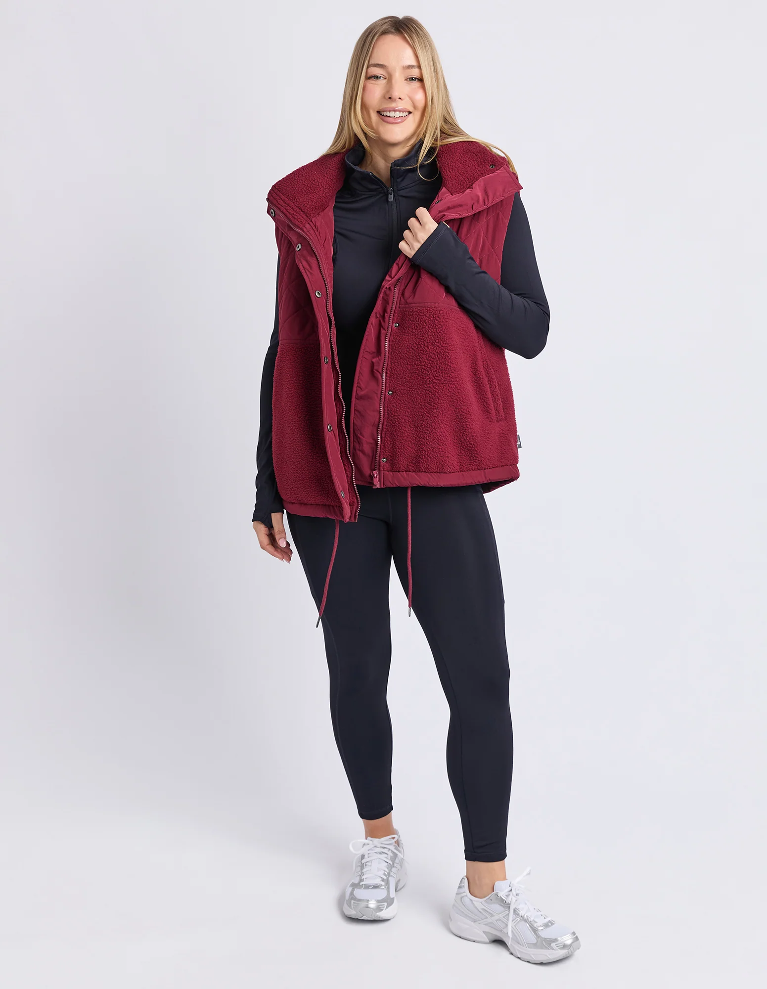 Freedom Quilted Vest Zinfandel - Image 4