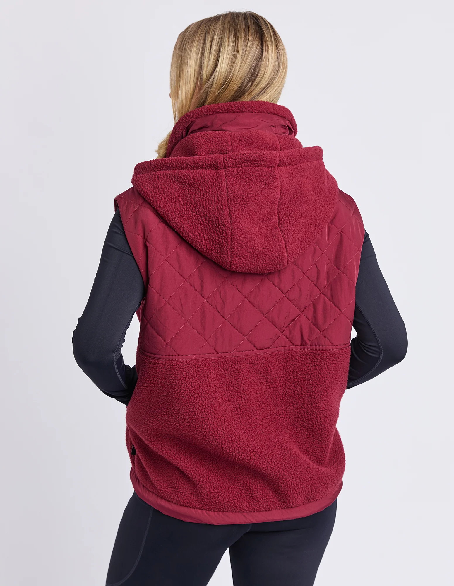 Freedom Quilted Vest Zinfandel - Image 5