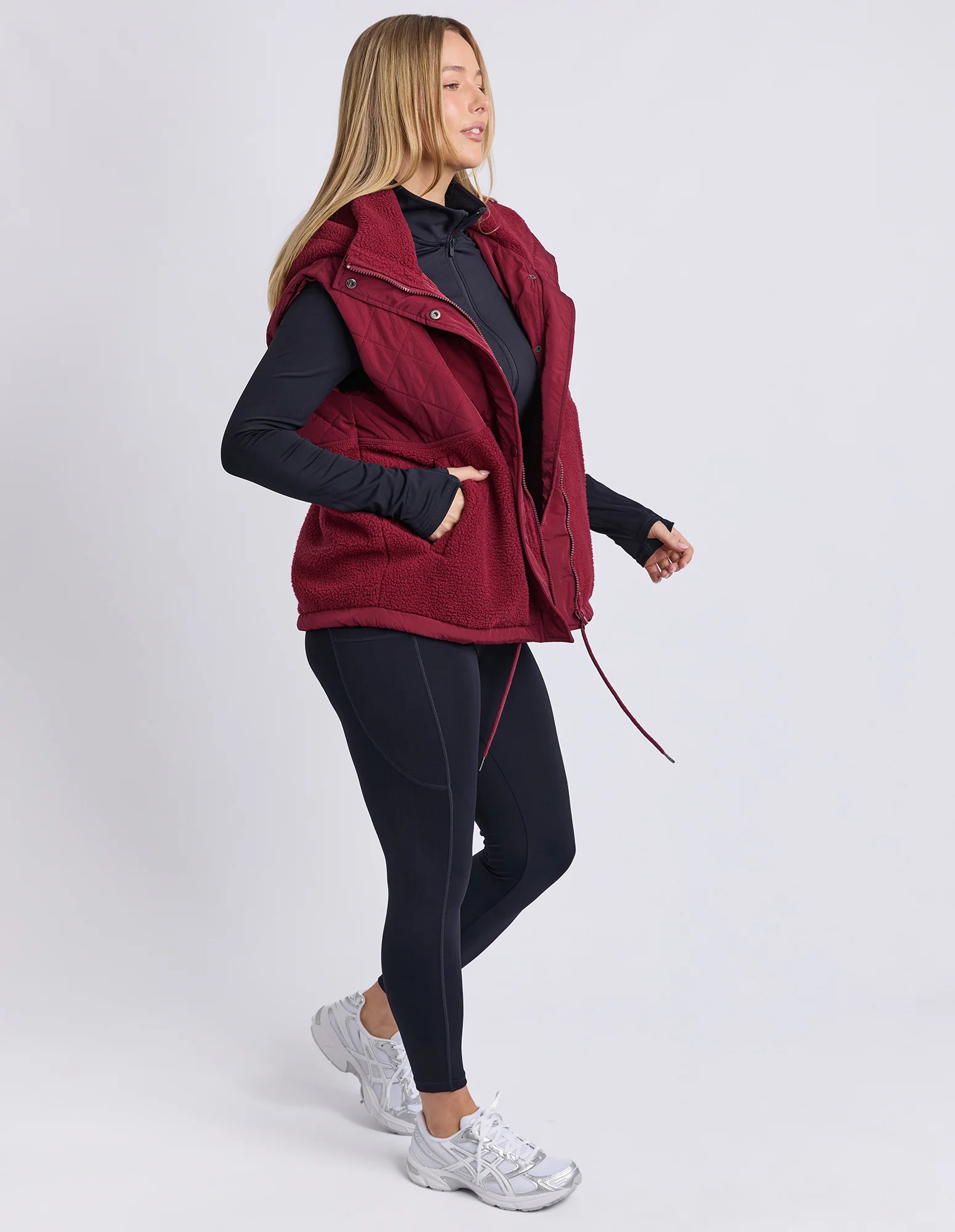 Freedom Quilted Vest Zinfandel - Image 8
