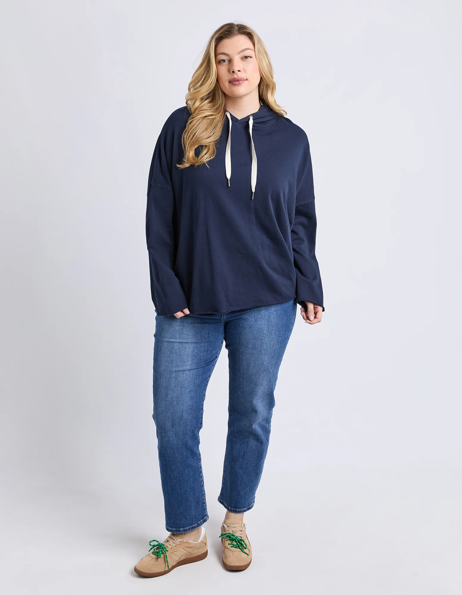 Gab Hoodie Dark Sapphire - Image 5