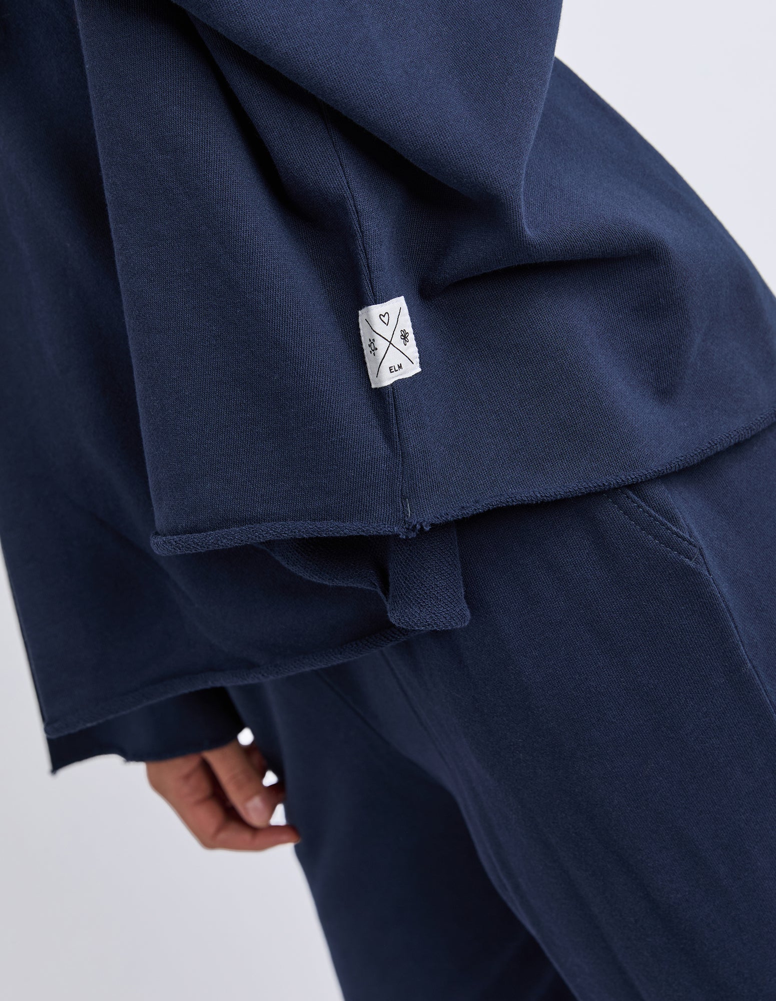 Gab Long Sleeve Sweat Dark Sapphire - Image 6