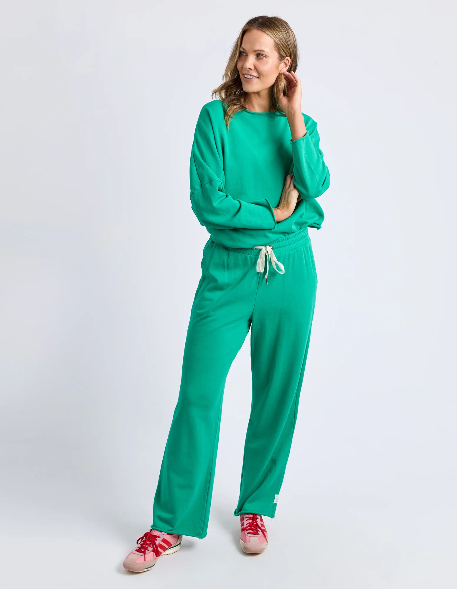 Gab Trackpant Turquoise - Image 3