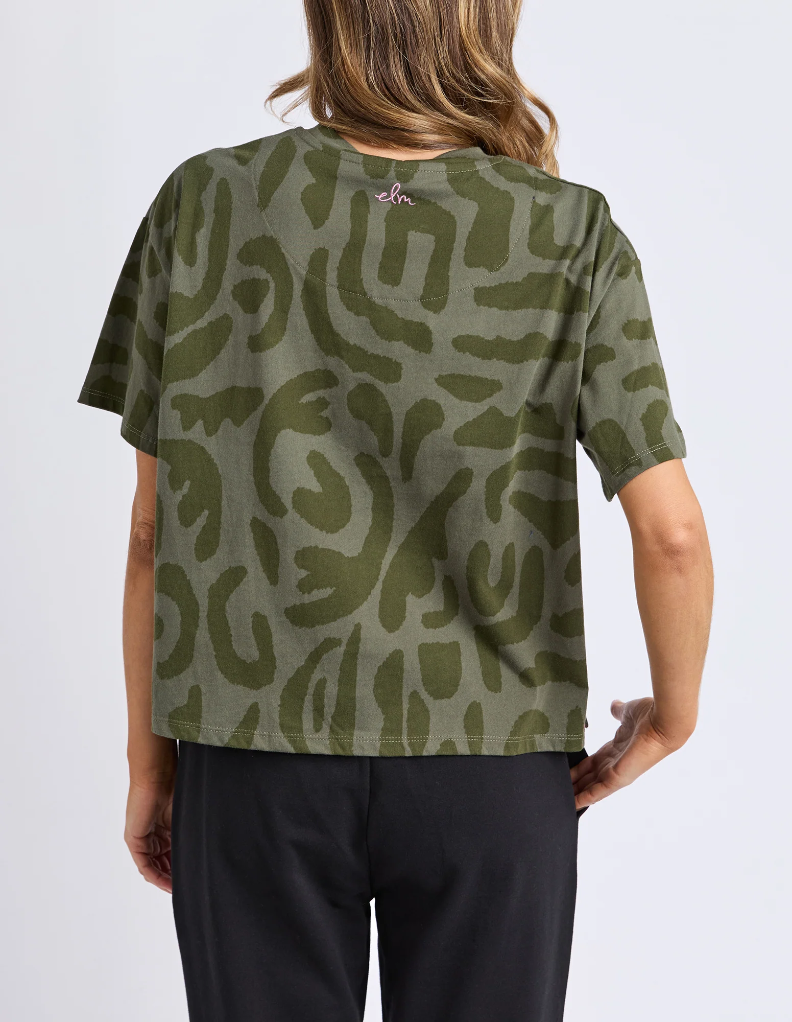 Gala Tee Clover Yardage Print - Image 3