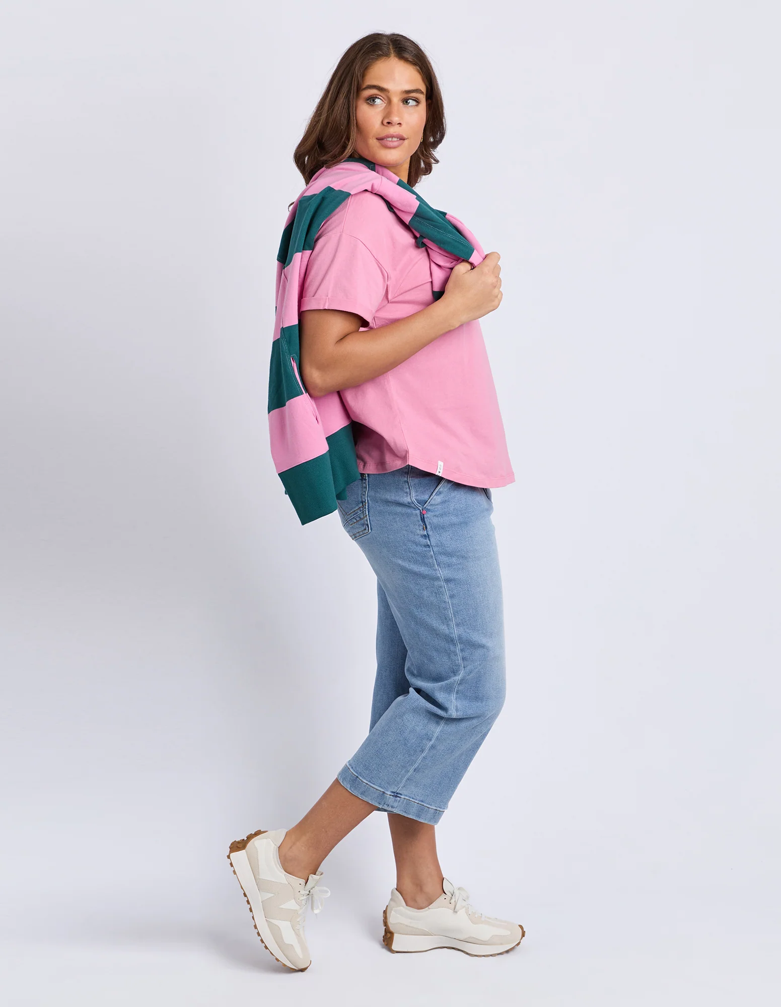 Halli Short Sleeve Tee Quartz Pink - Image 6