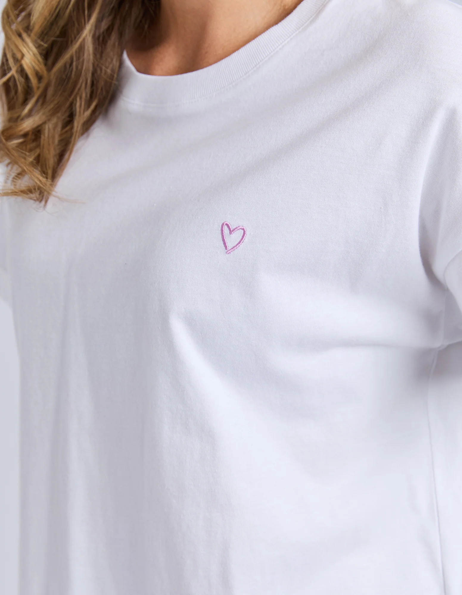 Halli Short Sleeve Tee White - Image 5