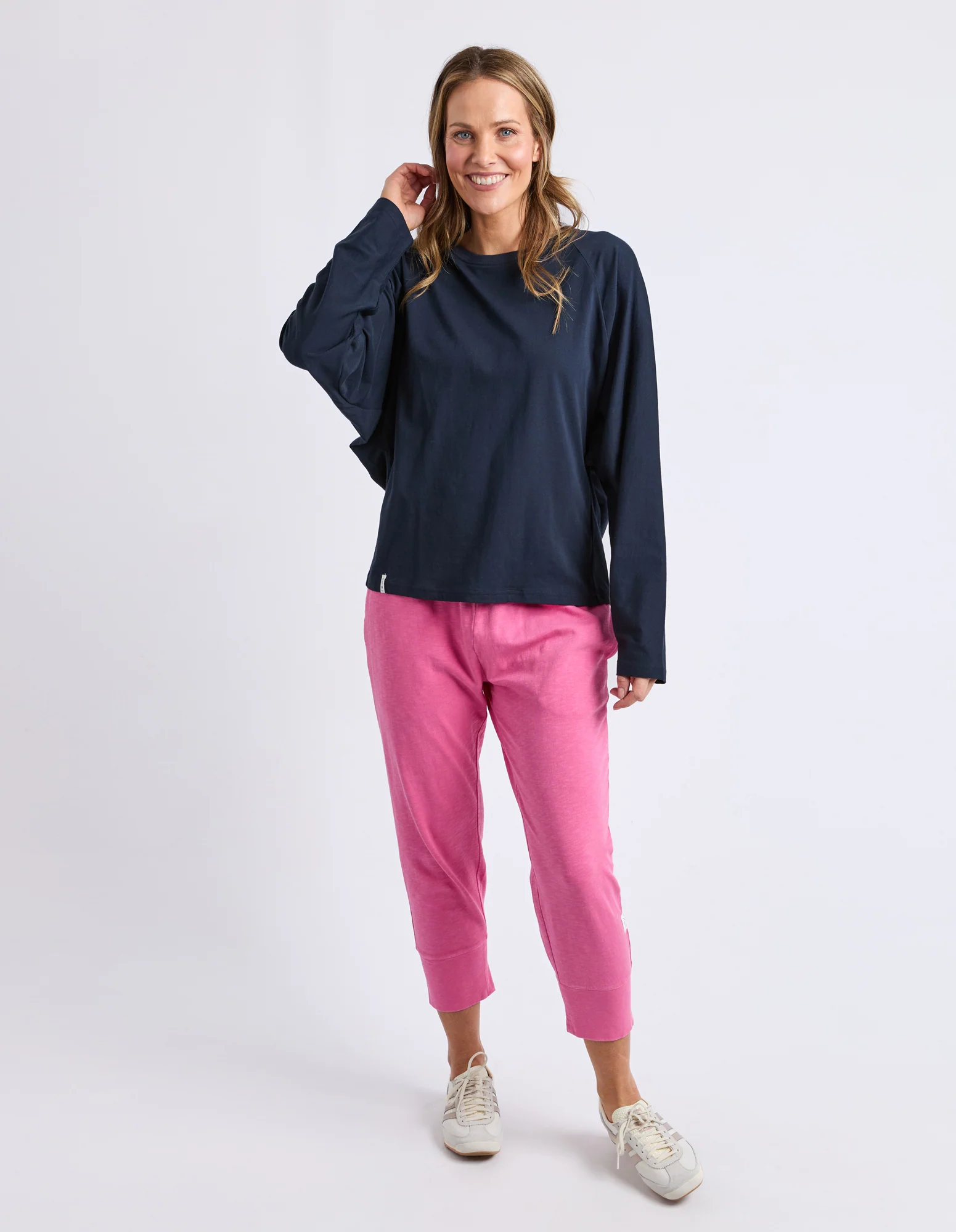 Hayden L/S Tee Dark Sapphire - Image 2