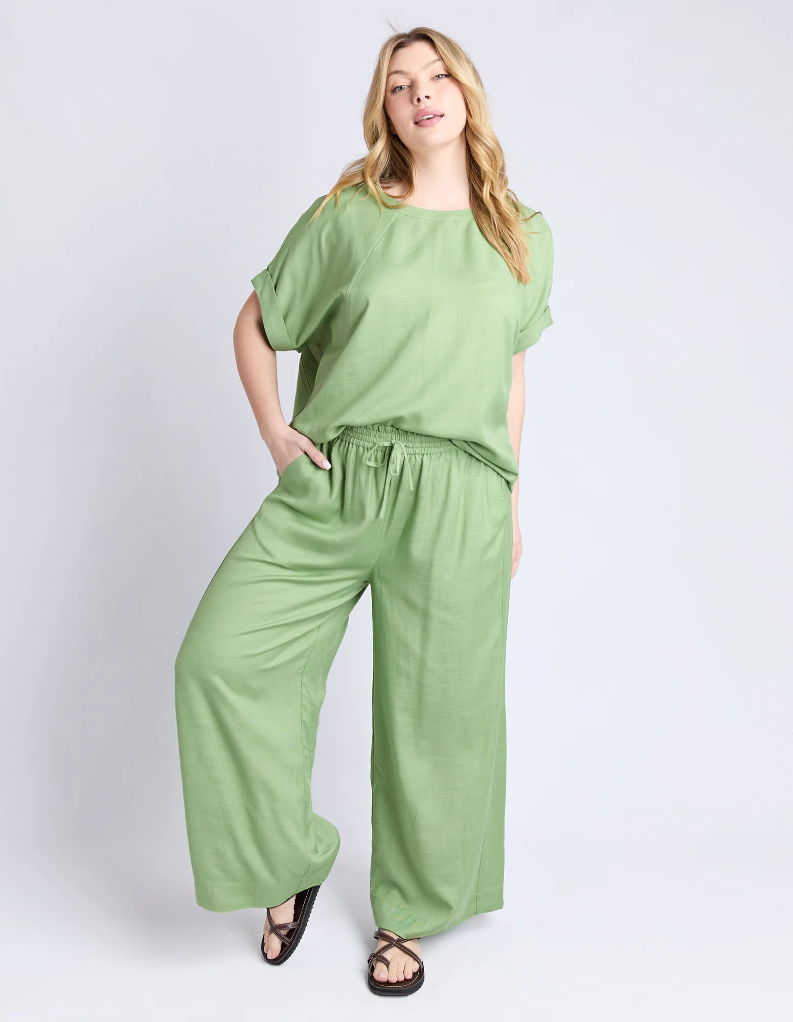 Holly Pant Forest Green - Image 3