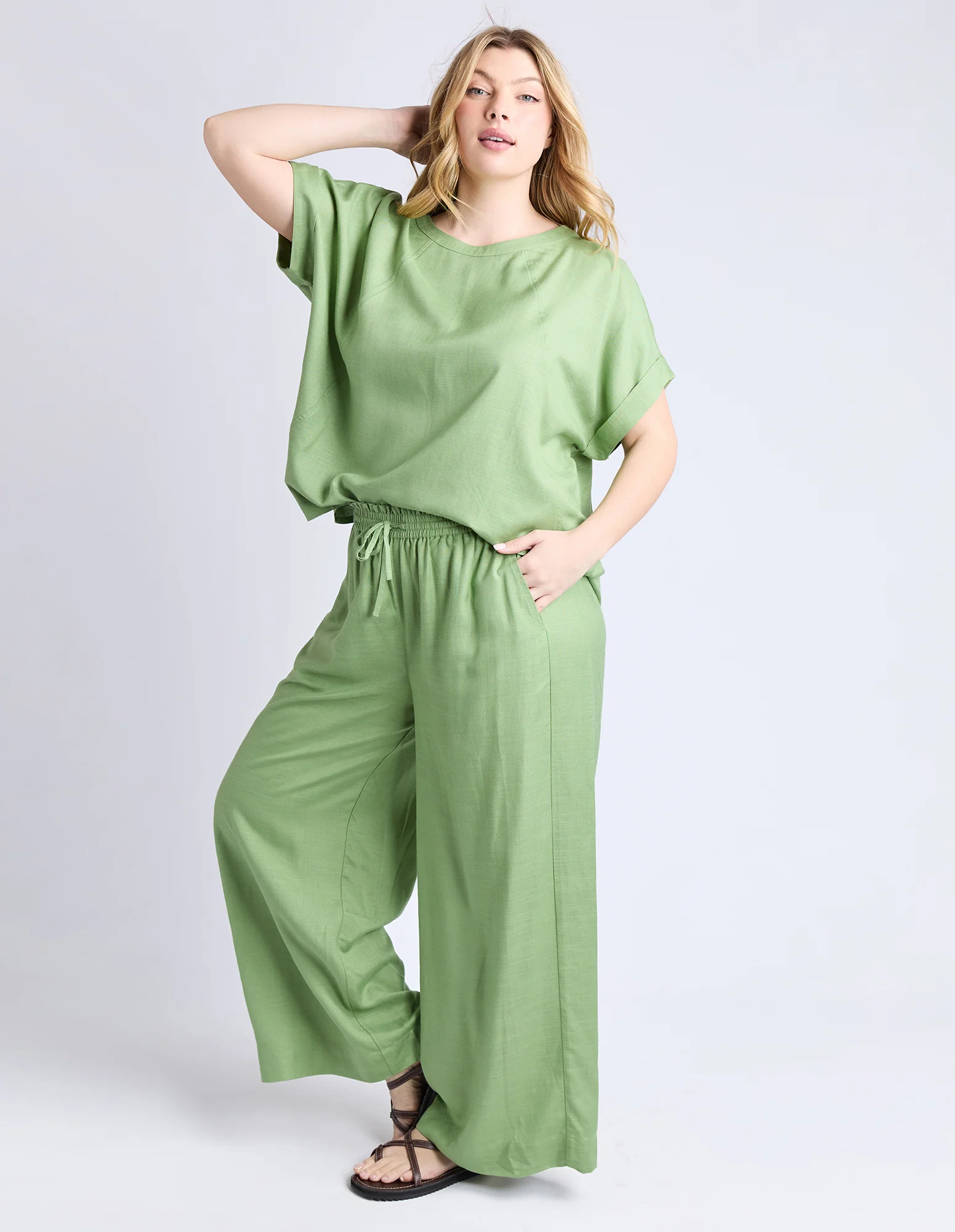 Holly Pant Forest Green - Image 7