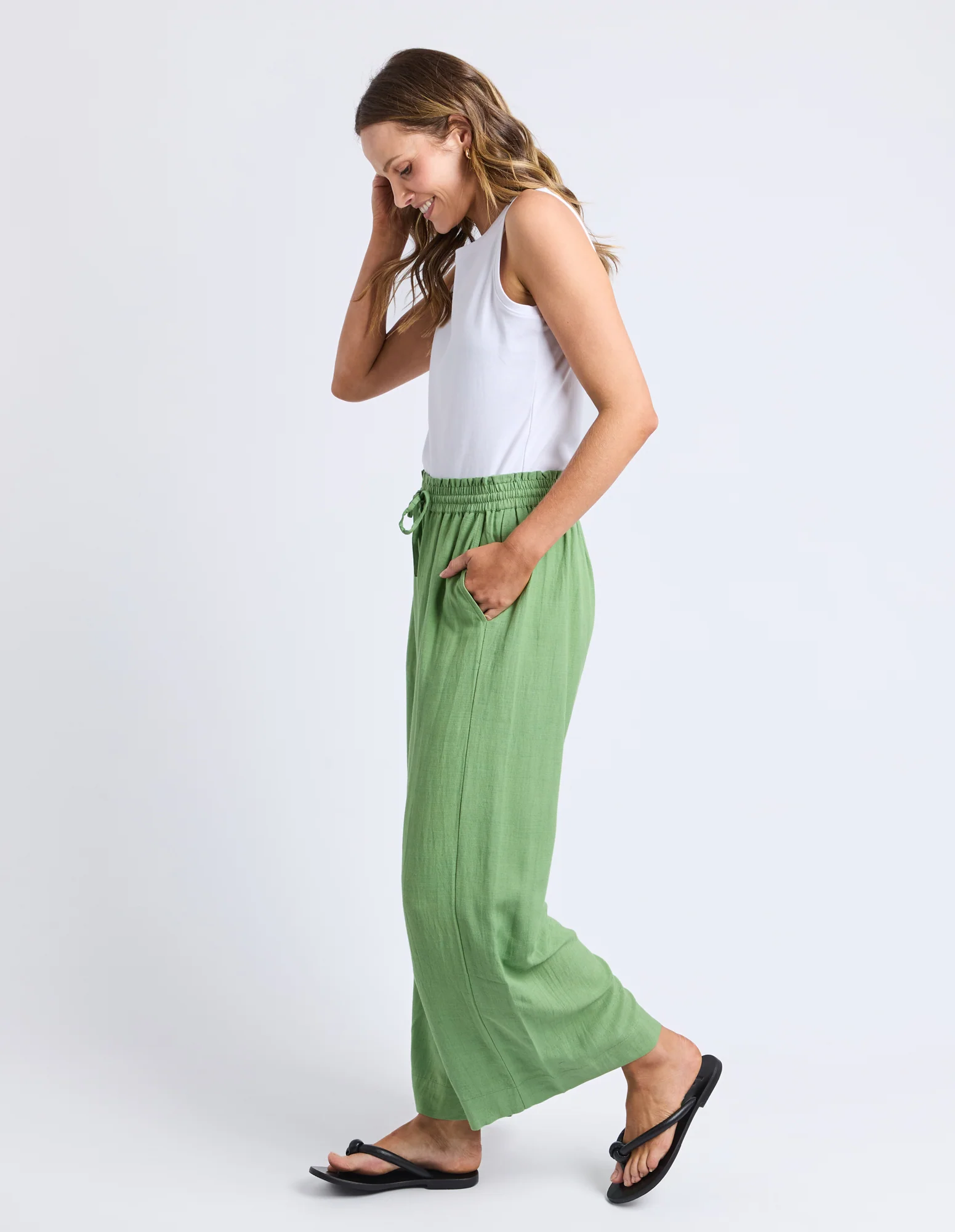 Holly Pant Forest Green - Image 8