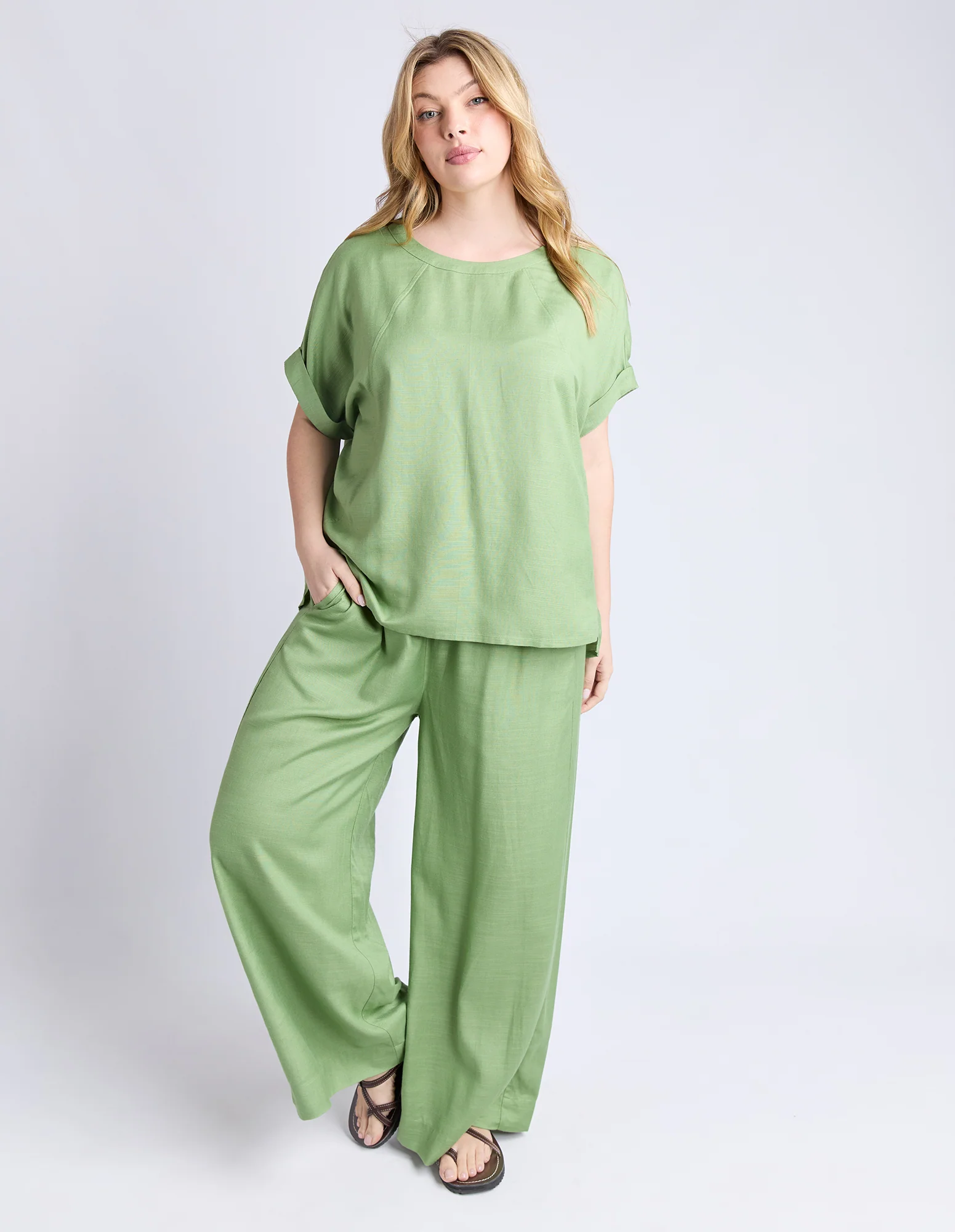 Holly Top Forest Green - Image 3