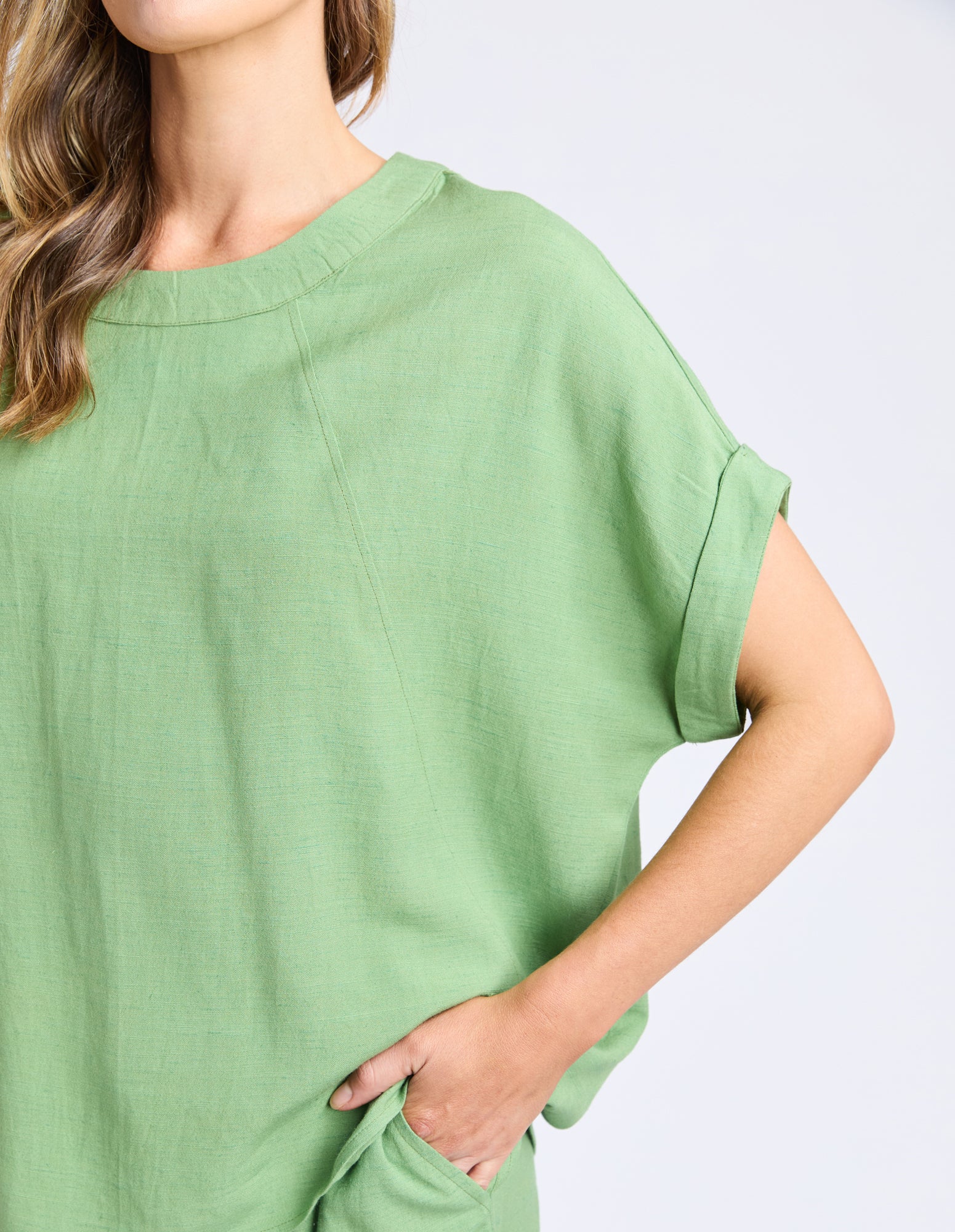 Holly Top Forest Green - Image 8