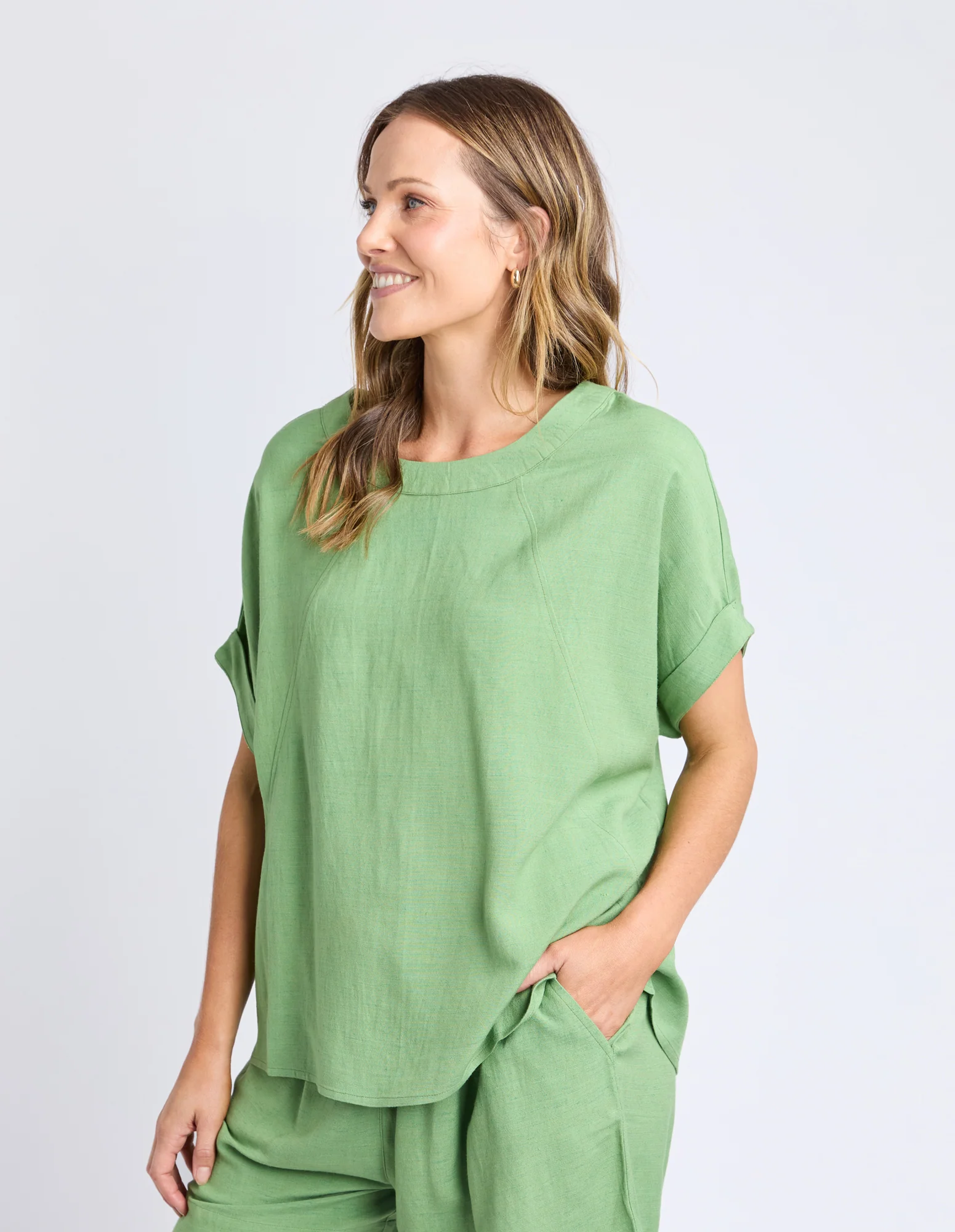 Holly Top Forest Green - Image 9