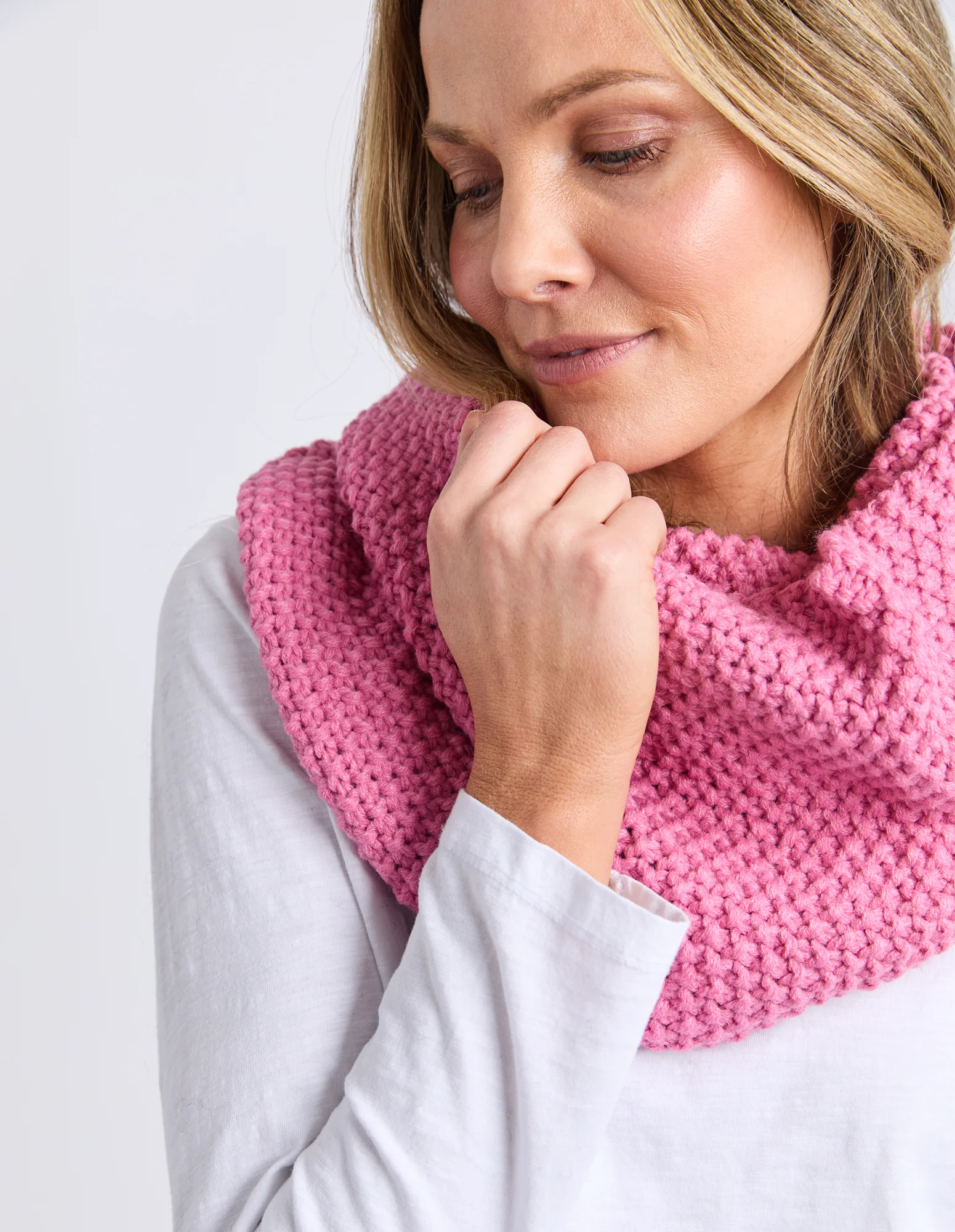 Infinity Scarf Quartz Pink - Image 4