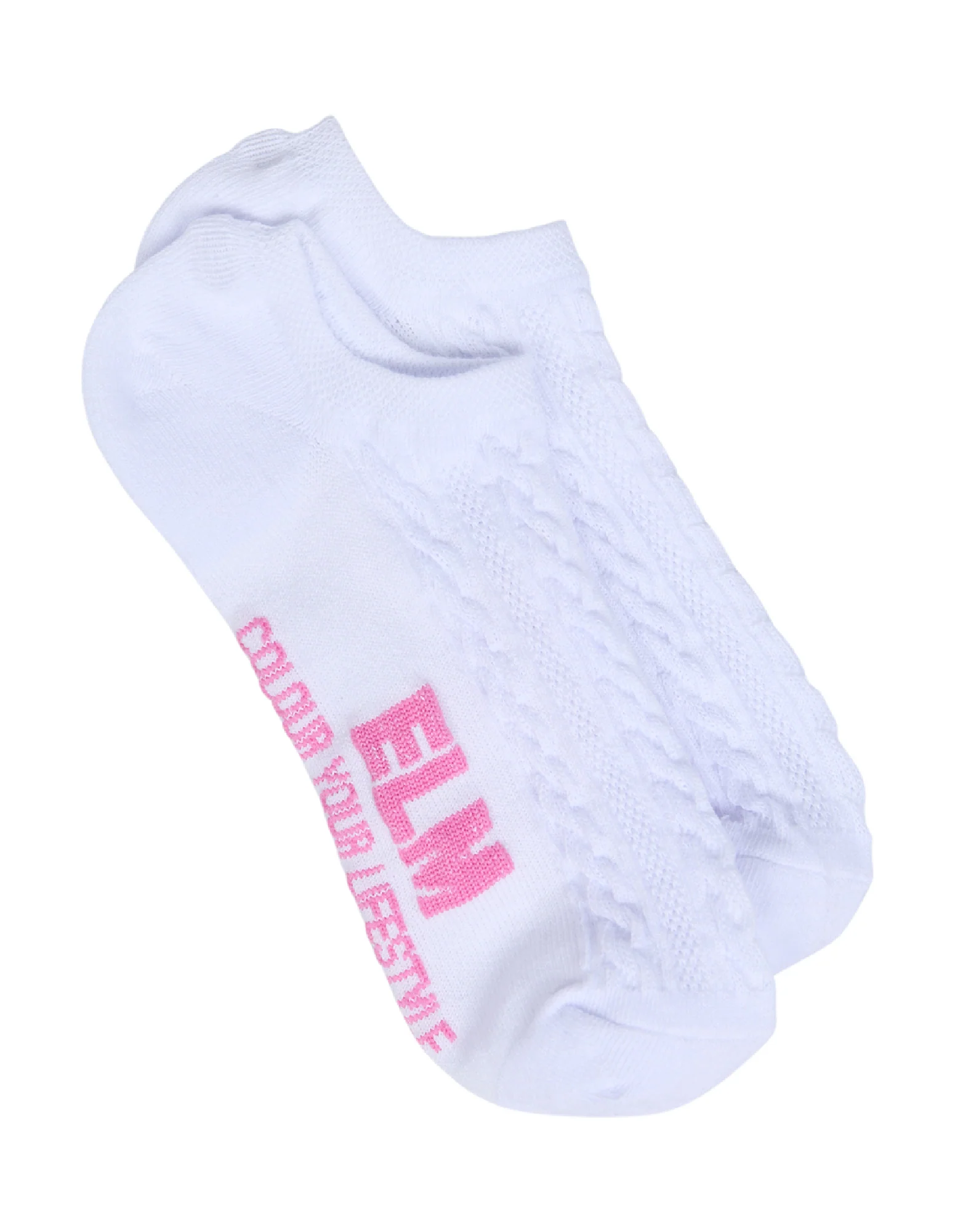 Jaquard 3 Pack Socks Merlot - Image 4