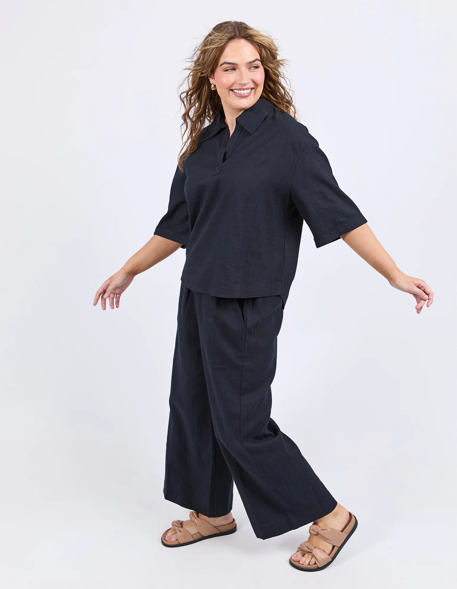 Jamila Shirt Dark Sapphire - Image 6