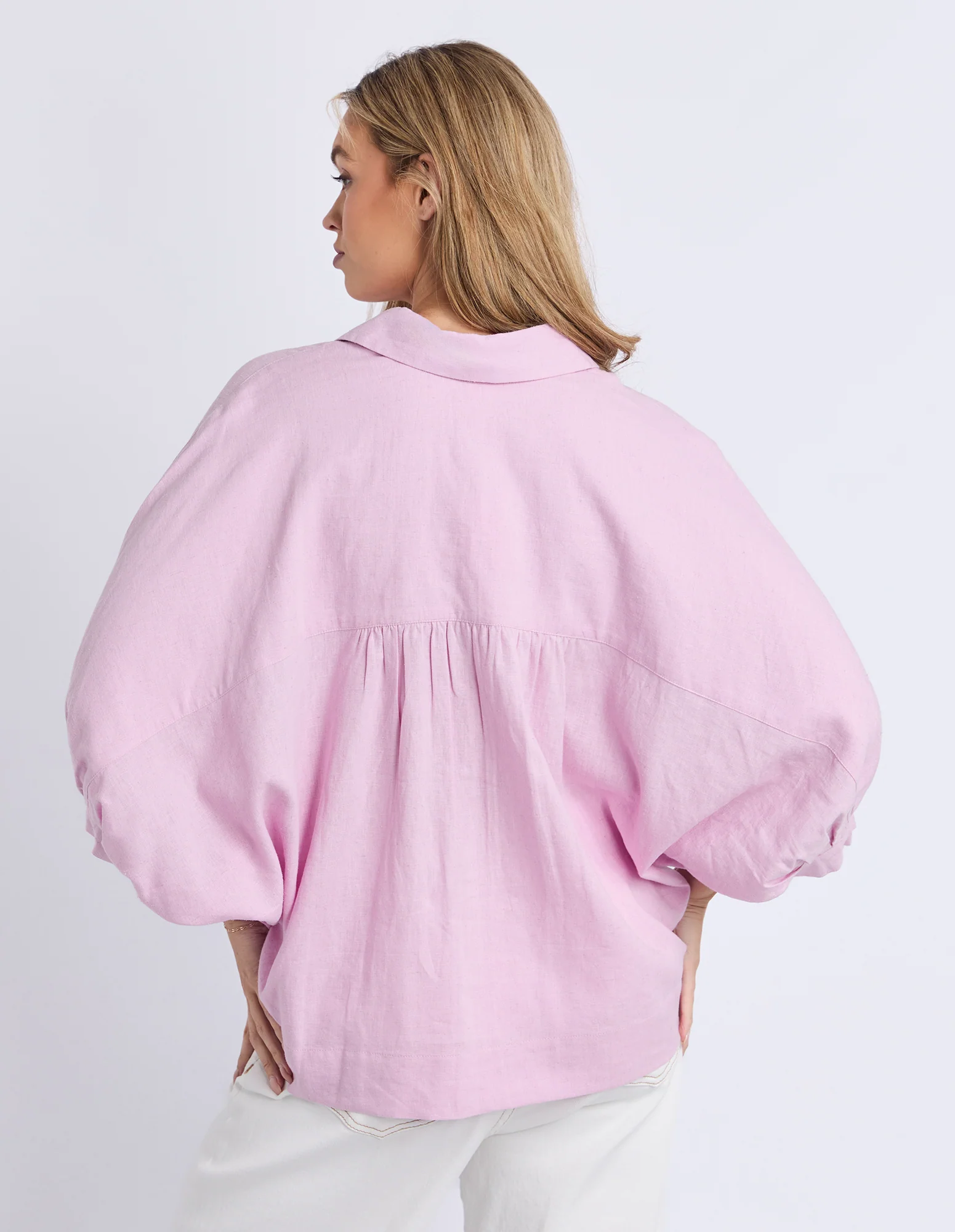 Jemima Shirt Dusk Pink - Image 3
