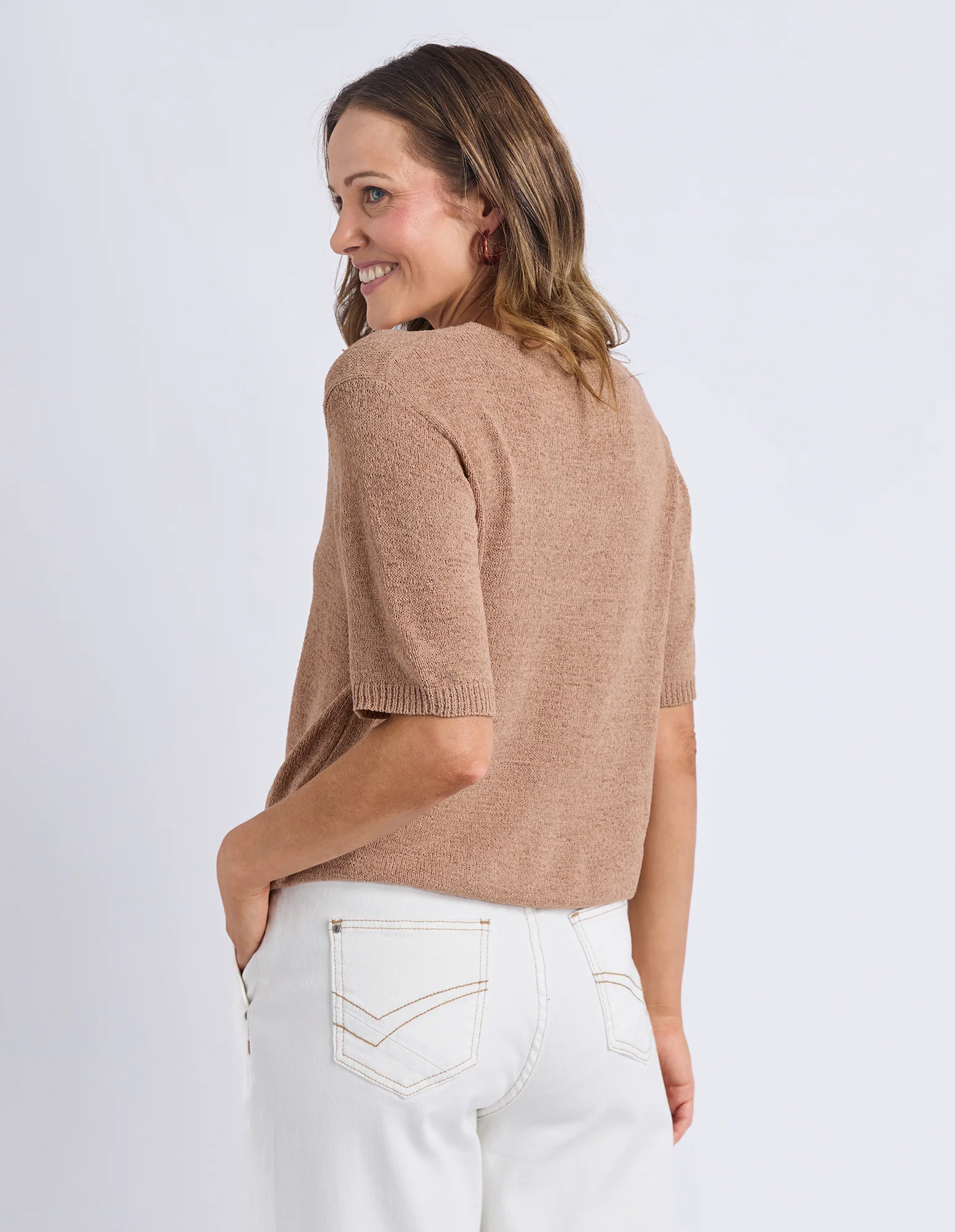 Knit Tee Natural - Image 11