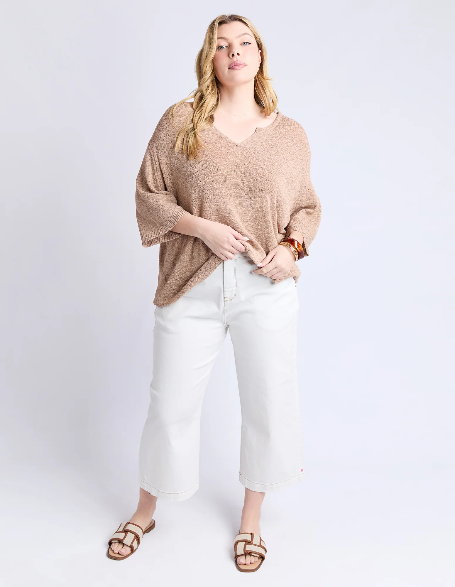 Knit Tee Natural - Image 3