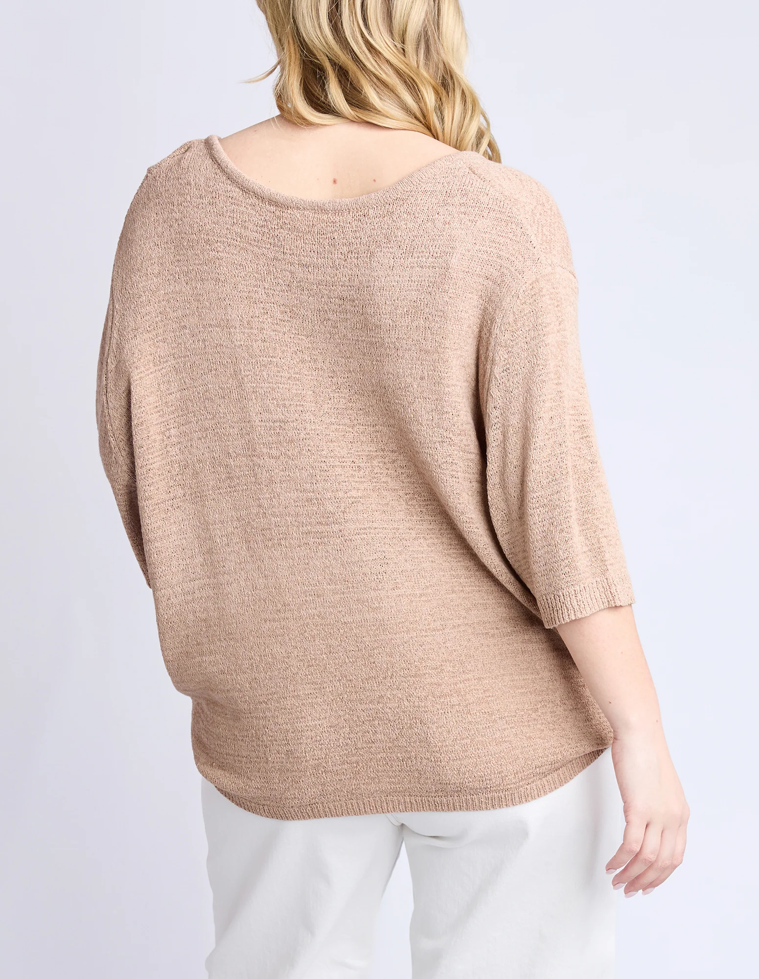 Knit Tee Natural - Image 4