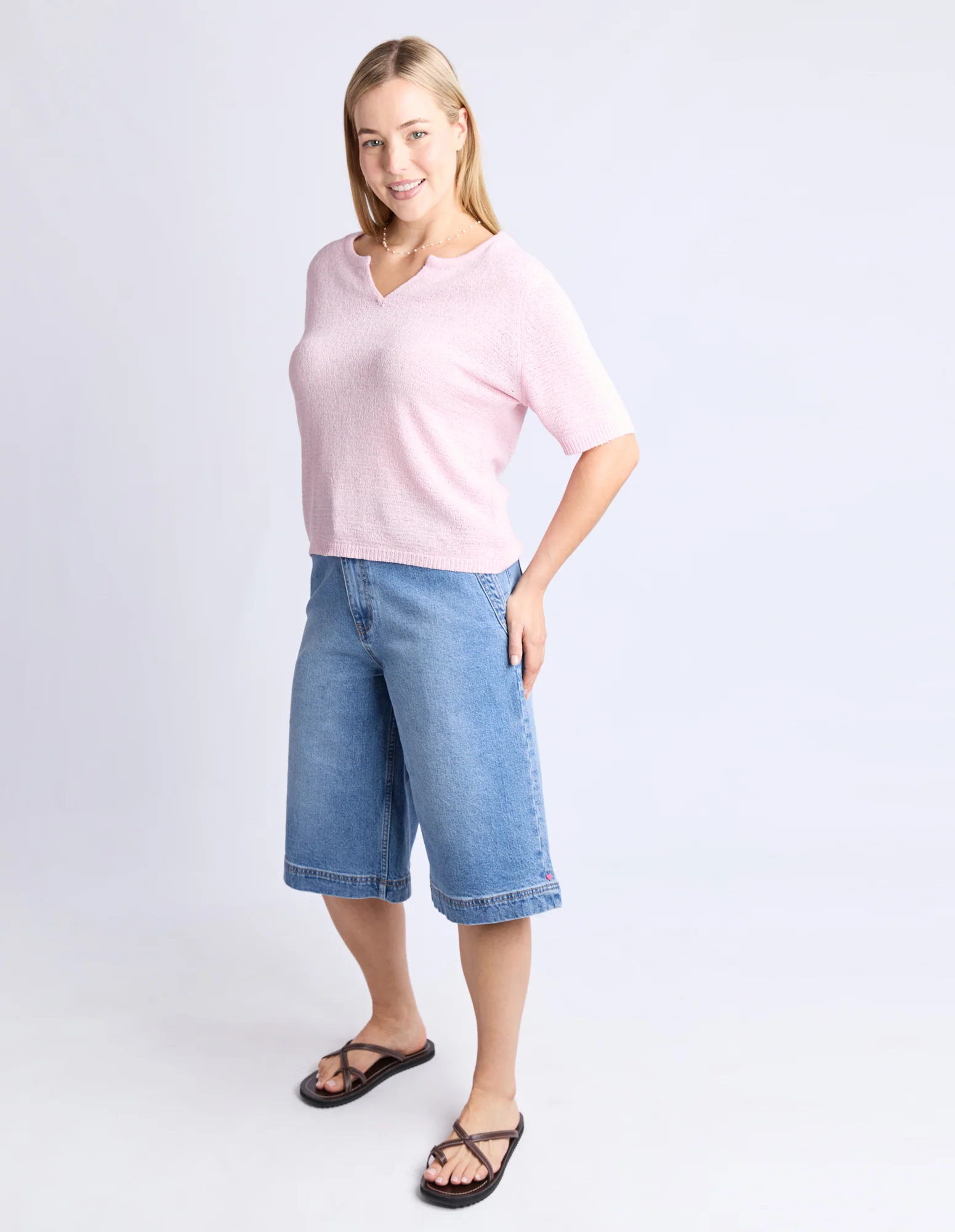 Knit Tee Pink Lady - Image 5