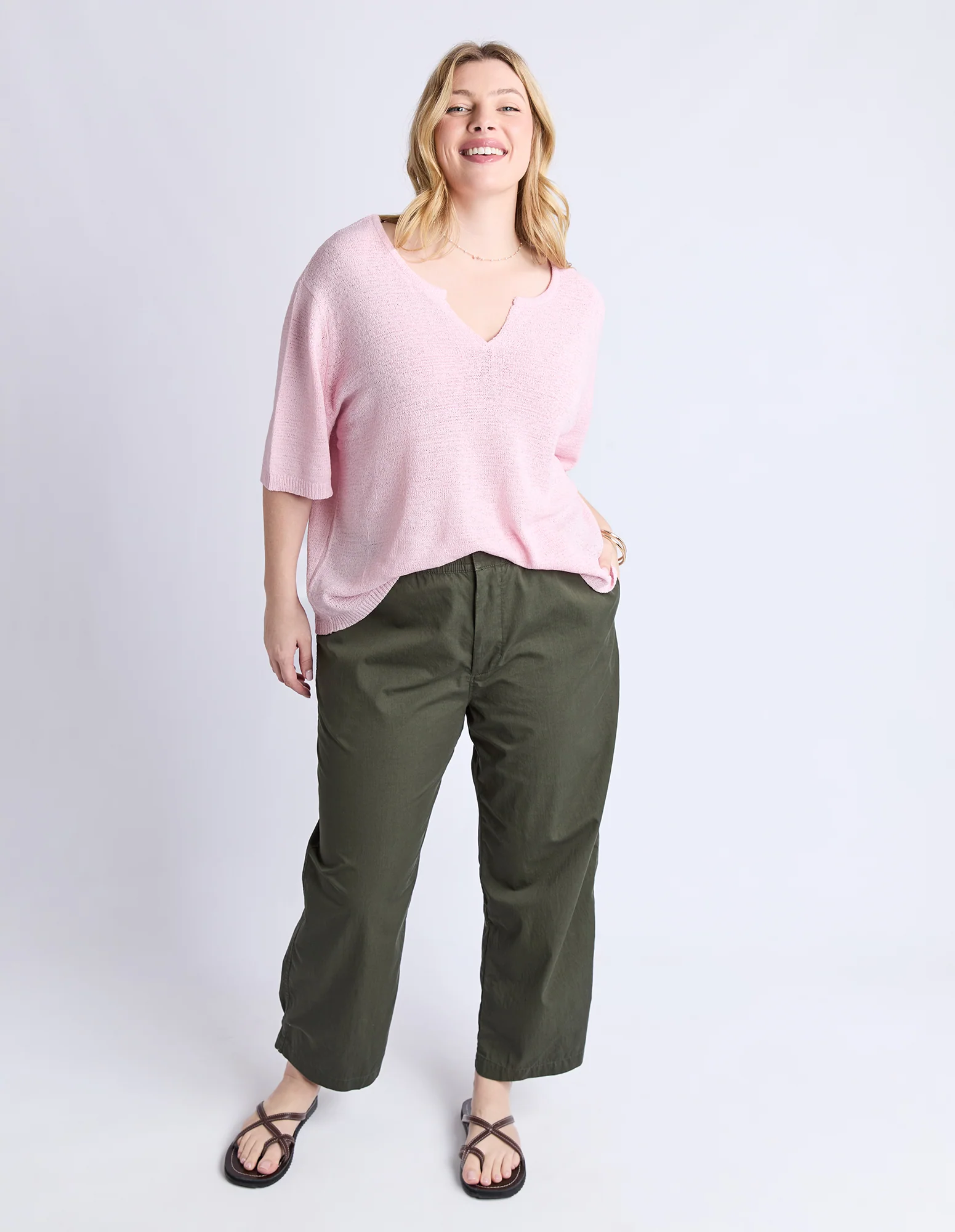 Knit Tee Pink Lady - Image 8