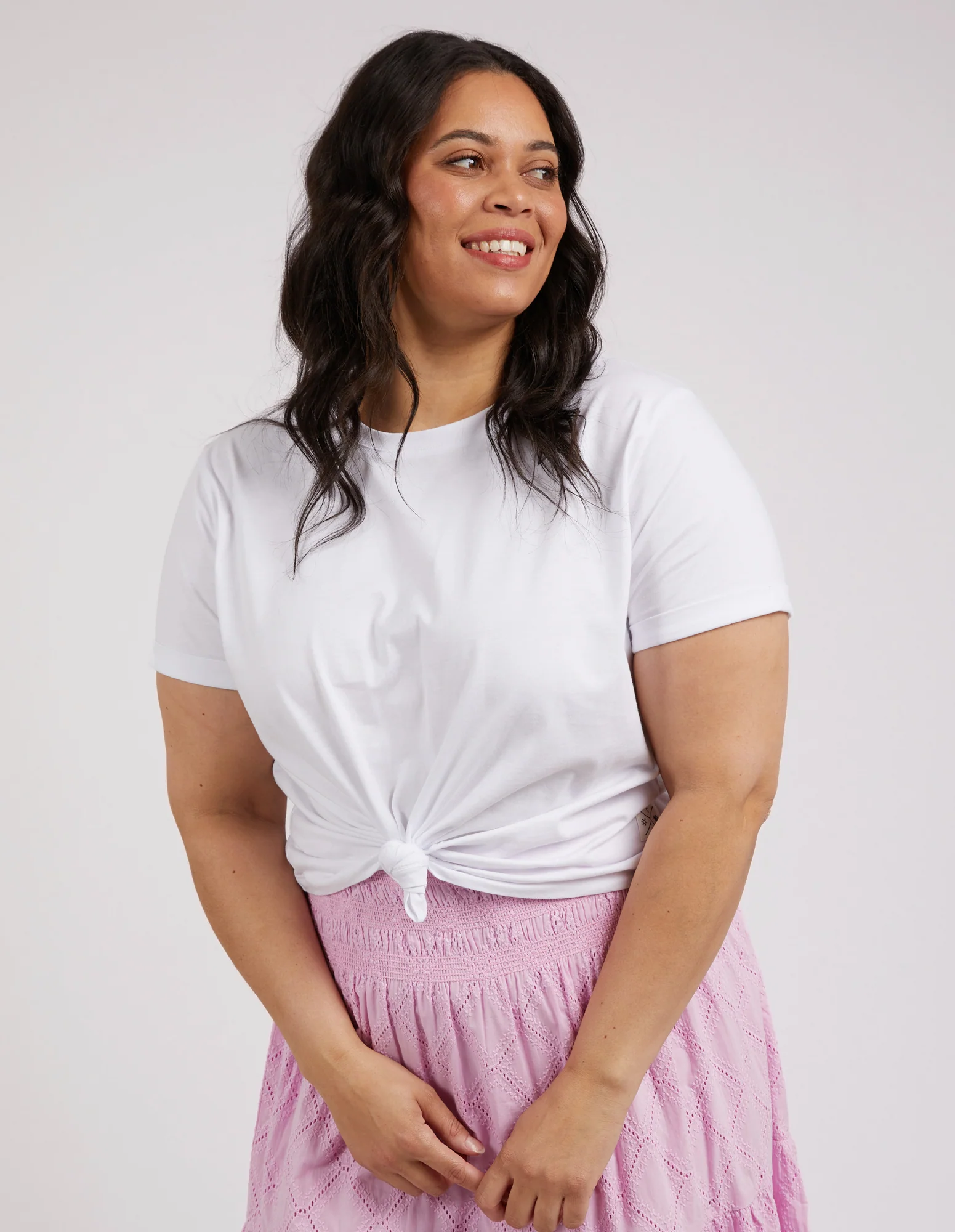 Knot Tee White - Image 6