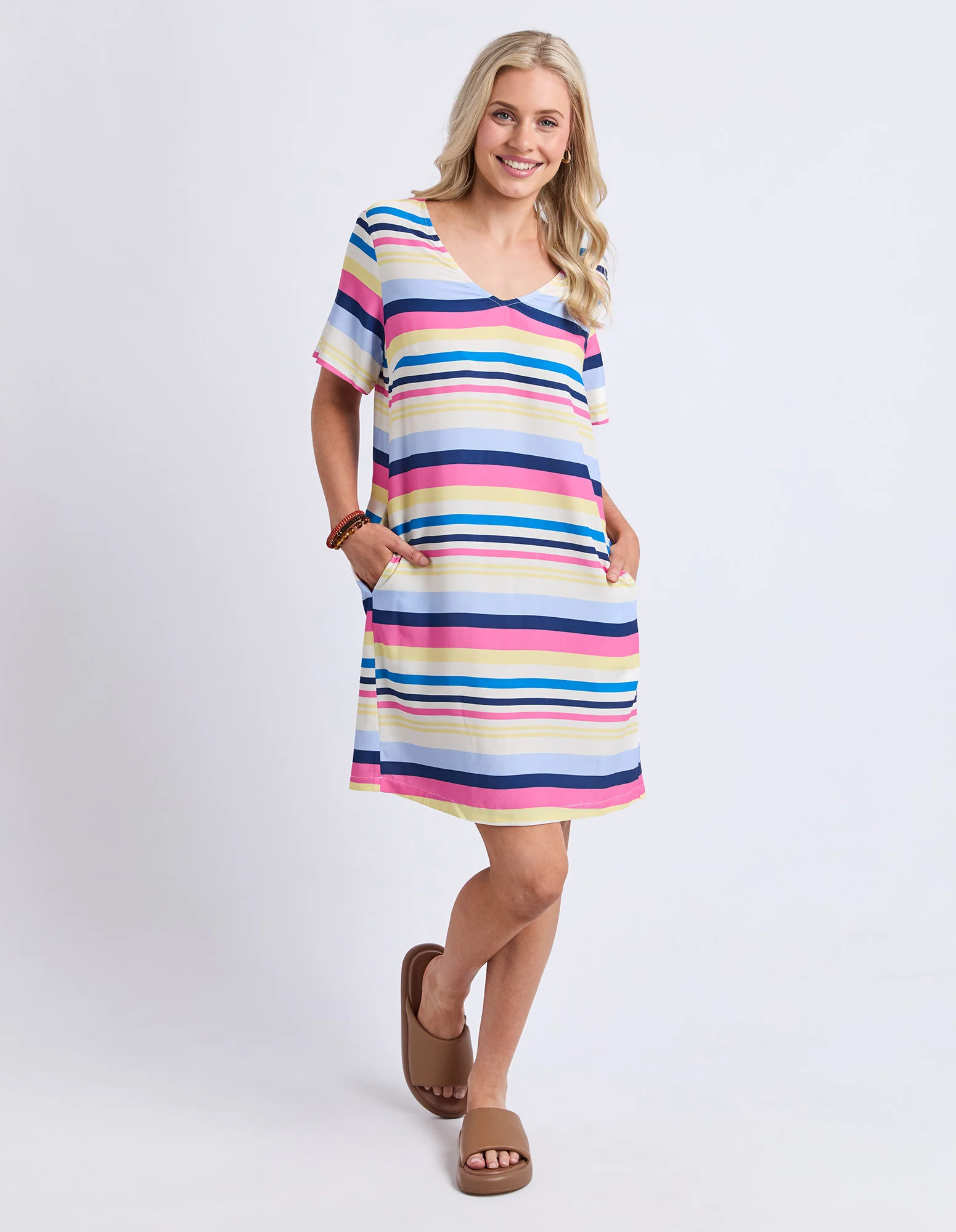 Laney Dress Stripe - Image 2