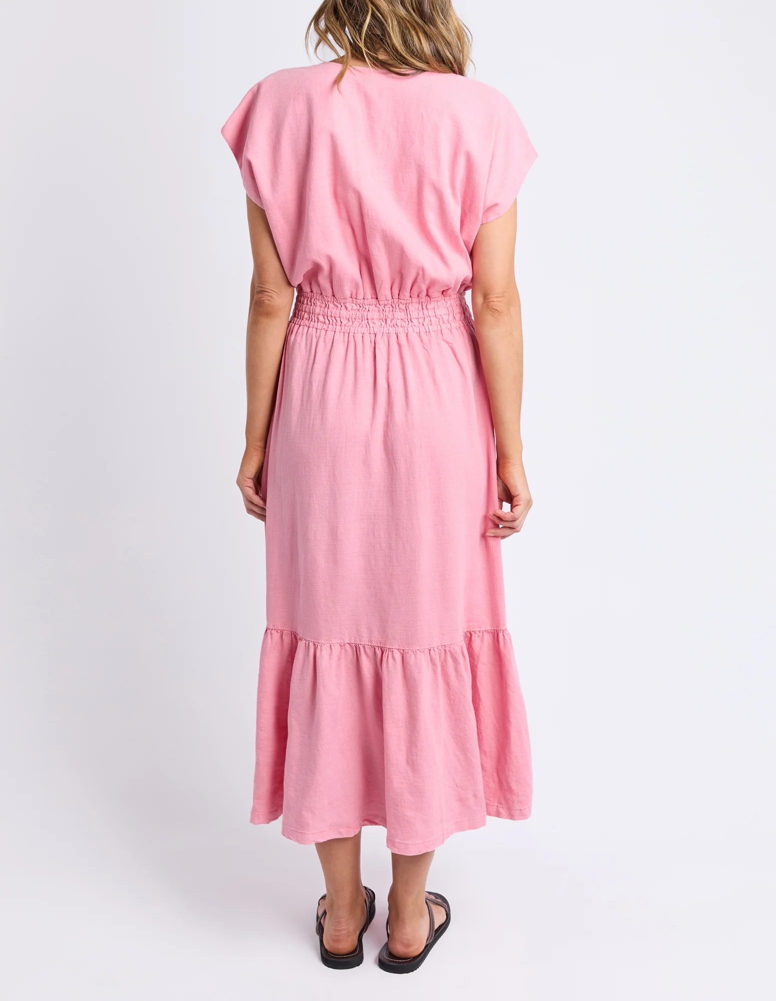Lia Dress Geranium Pink - Image 11