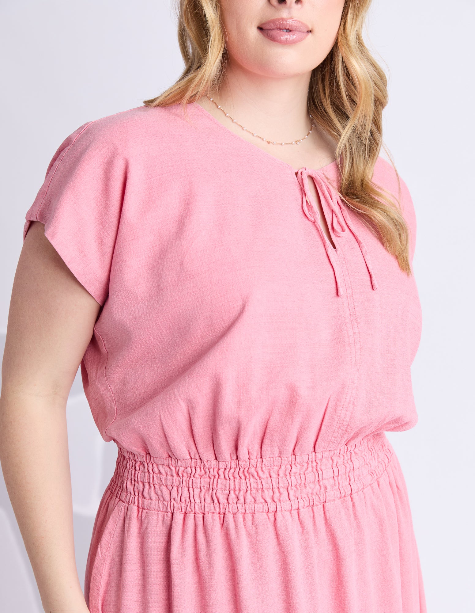 Lia Dress Geranium Pink - Image 6