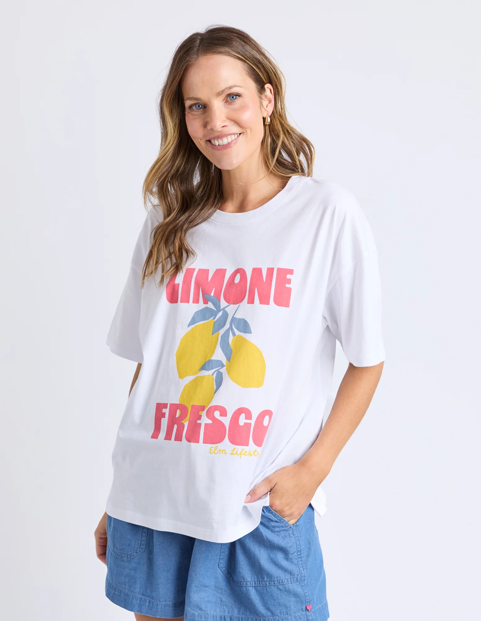 Limone Fresco Tee White - Image 12
