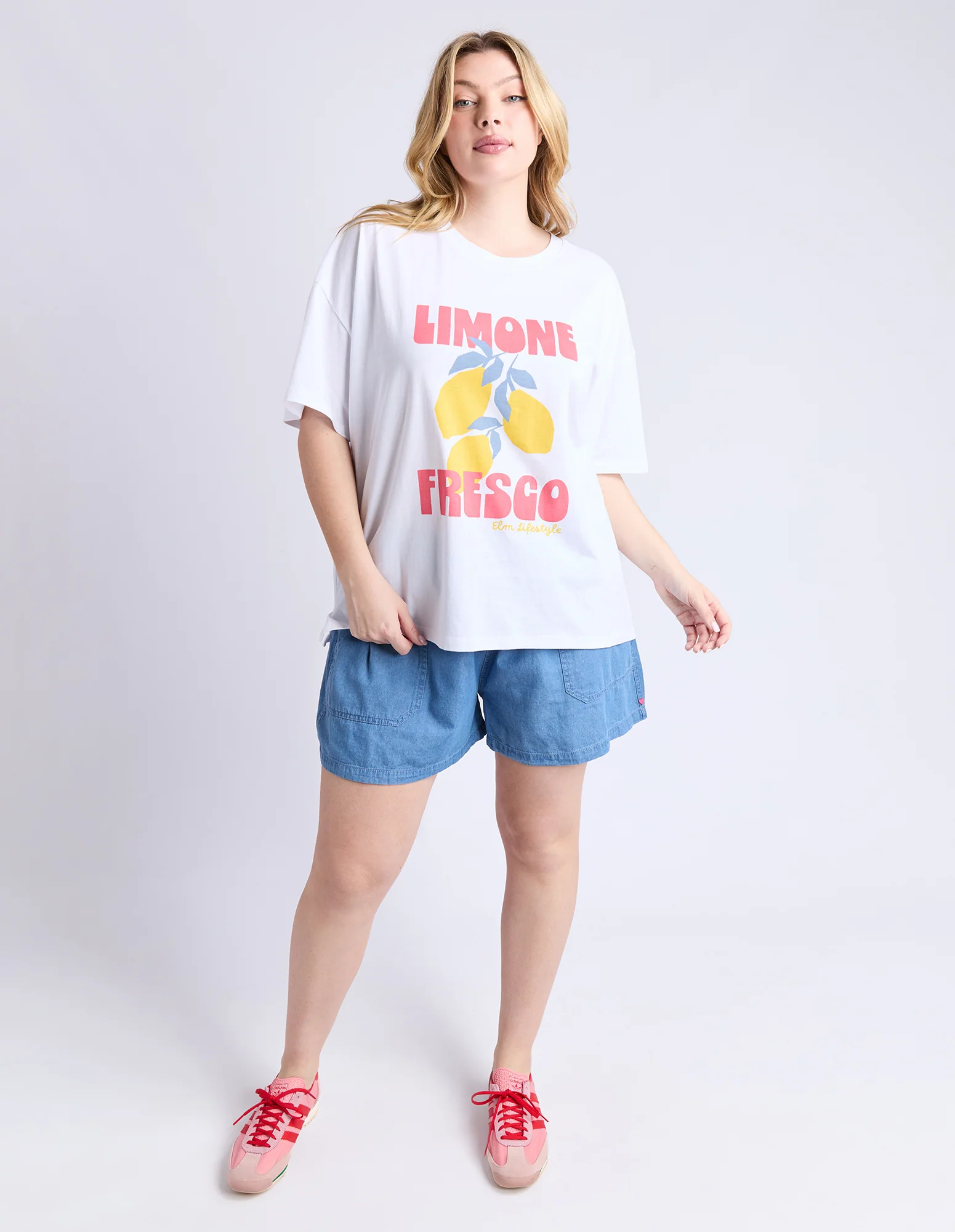 Limone Fresco Tee White - Image 2