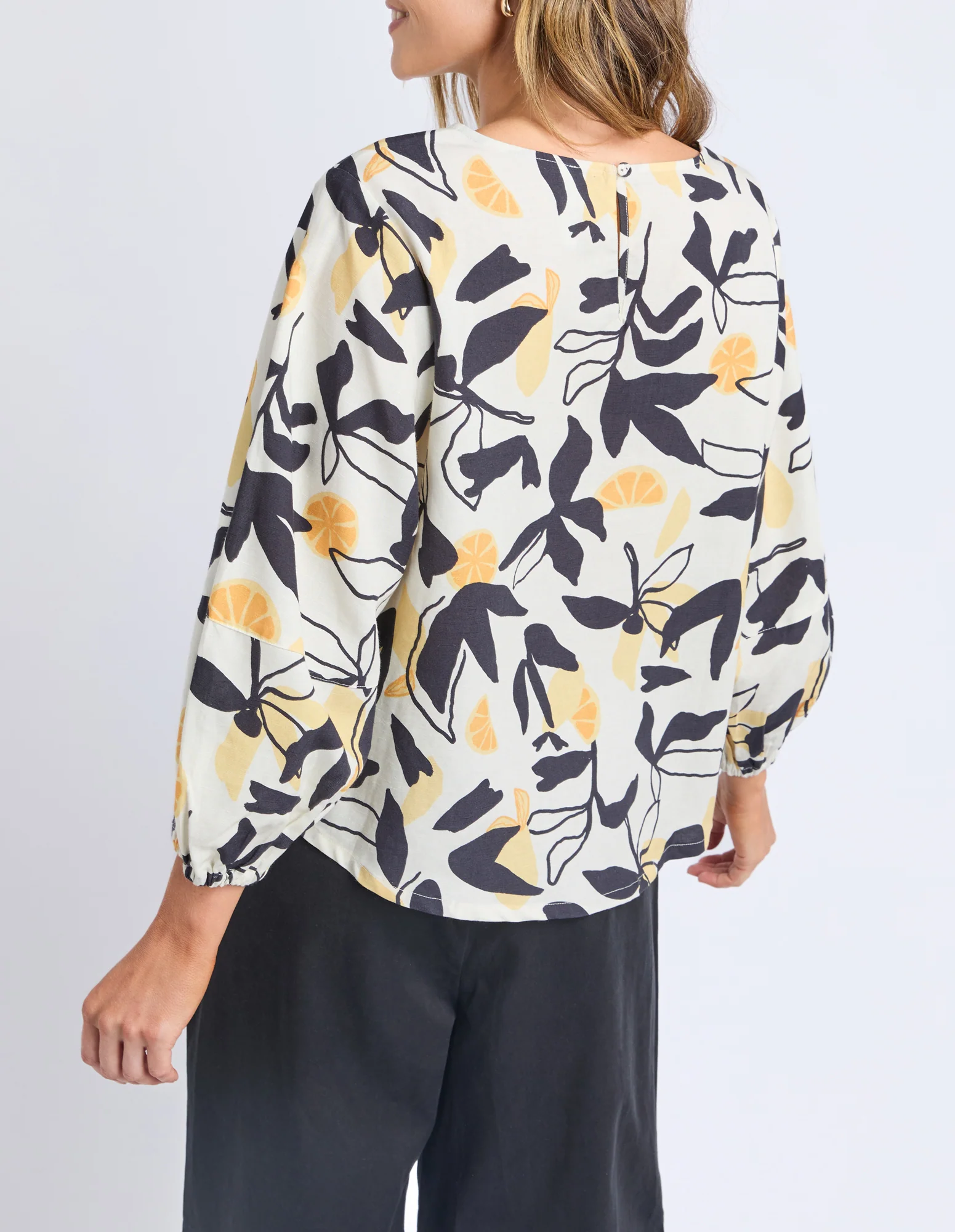 Limone Top Limone Leaf Print - Image 11