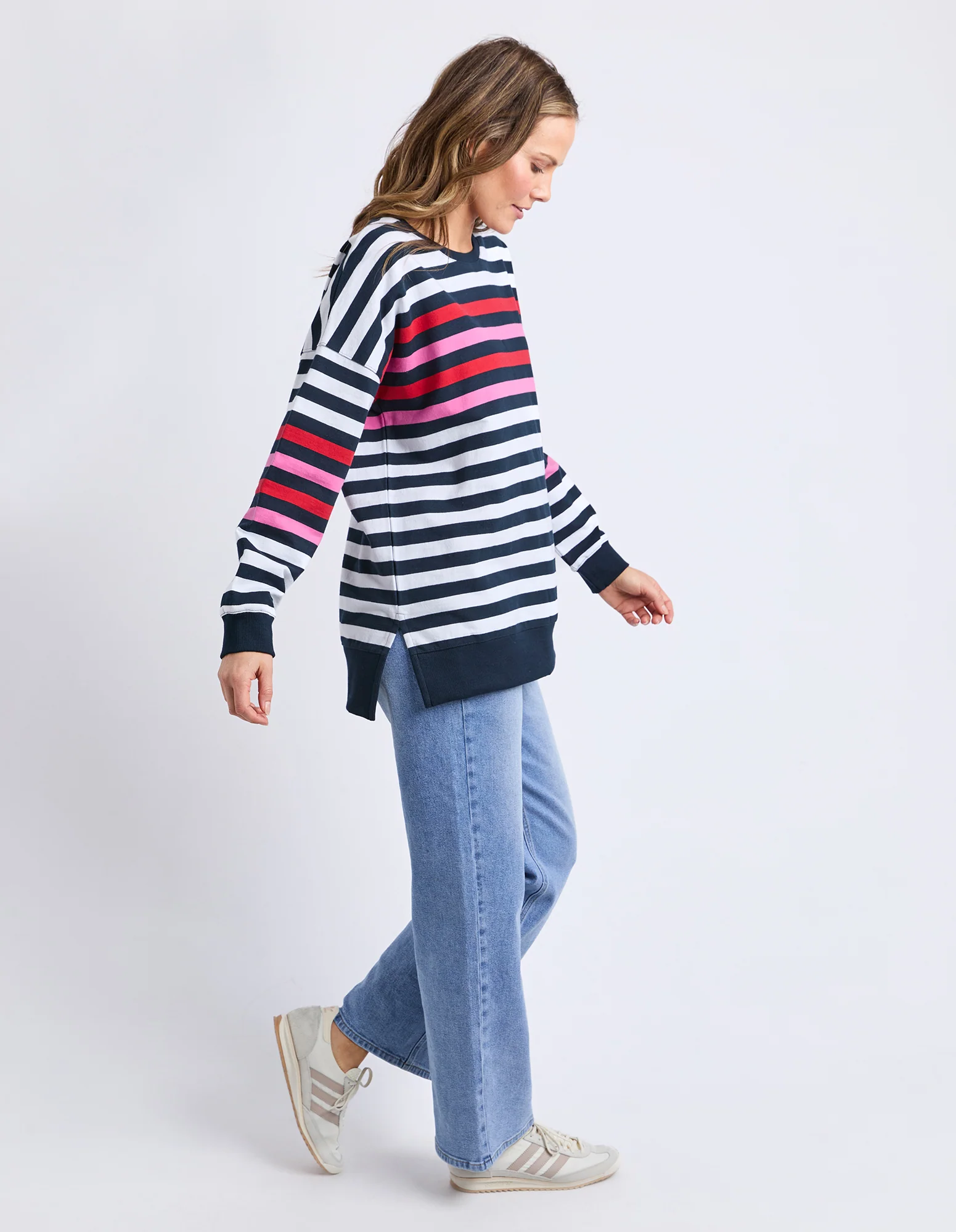 Lollipop Crew Navy & White Stripe - Image 12