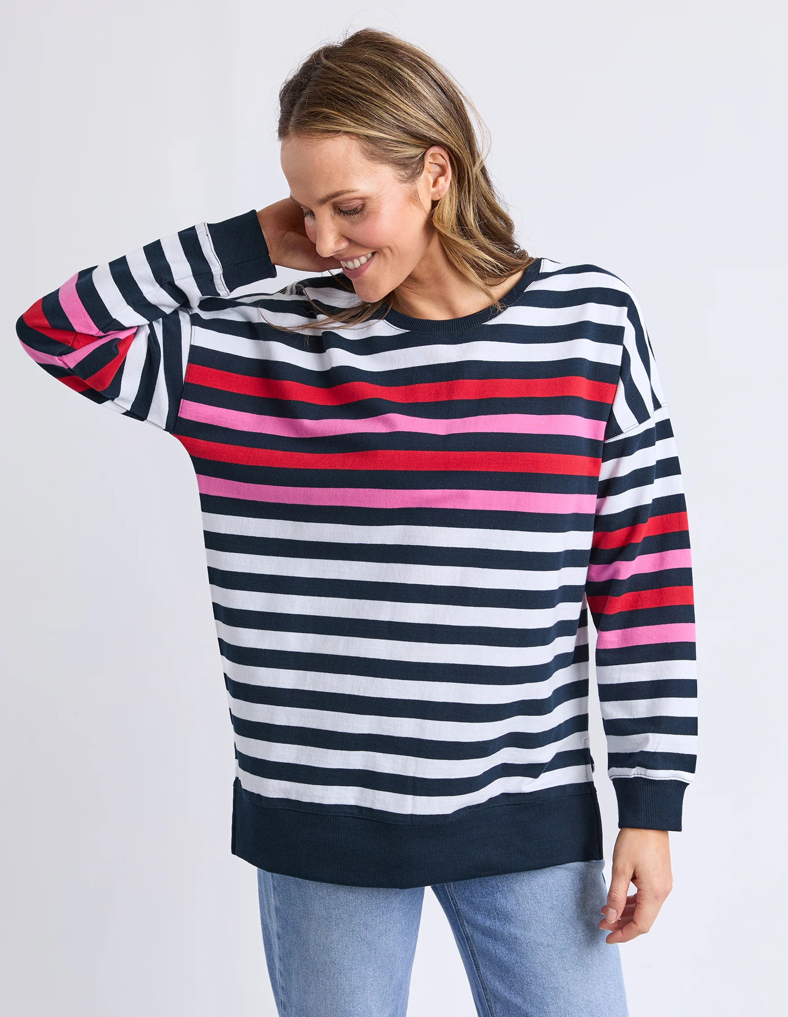Lollipop Crew Navy & White Stripe - Image 8