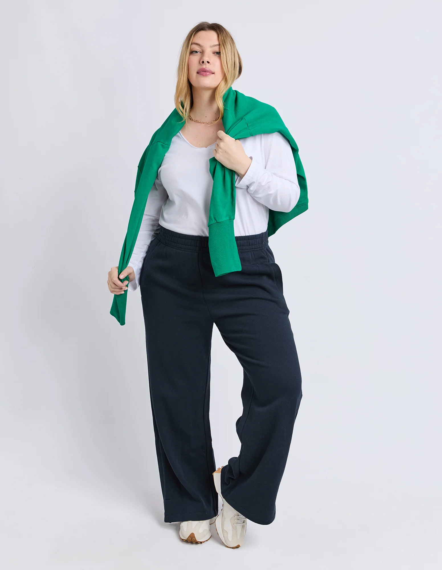 Louise Trackpant Navy - Image 4