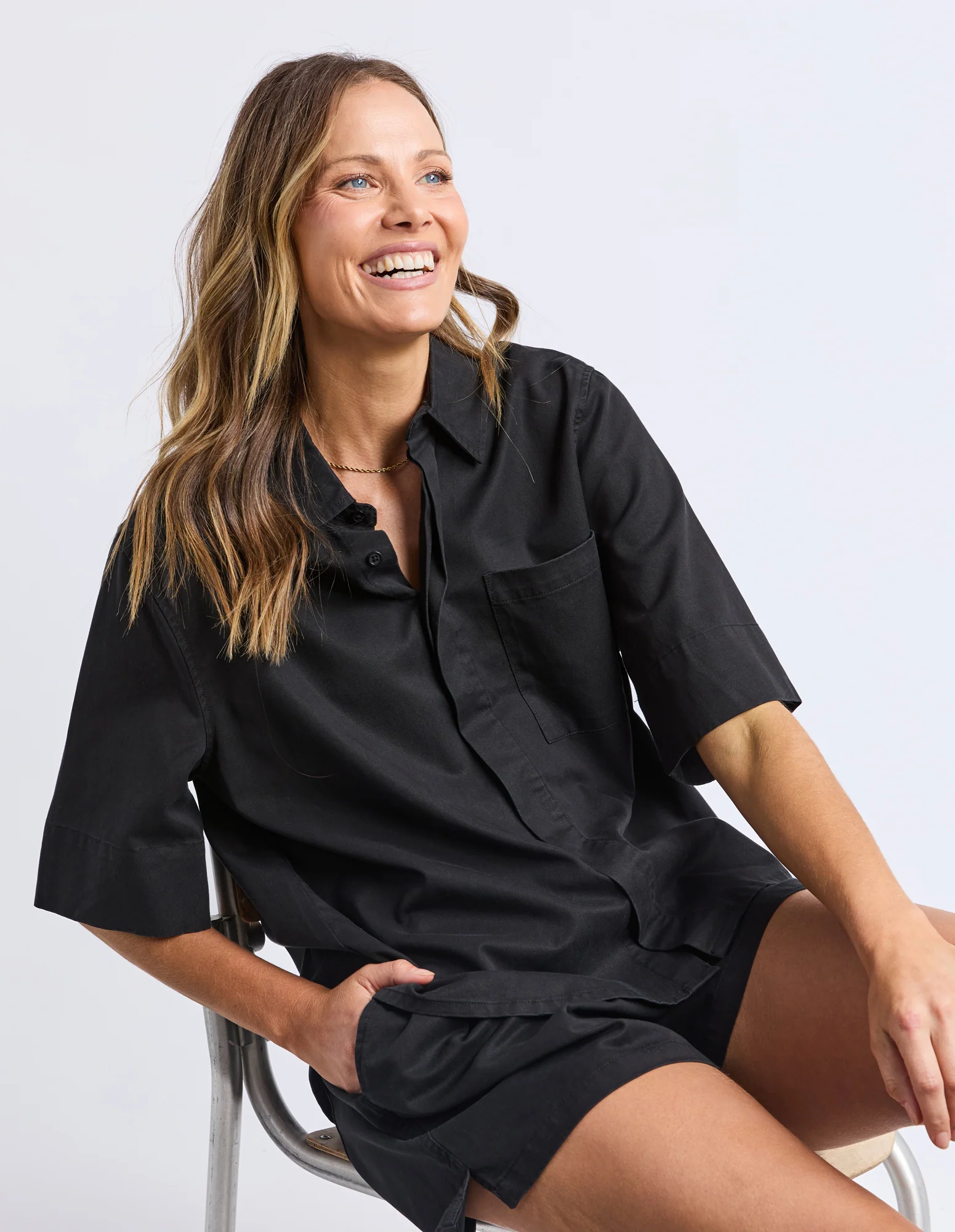 Lucinda Shirt Black - Image 10