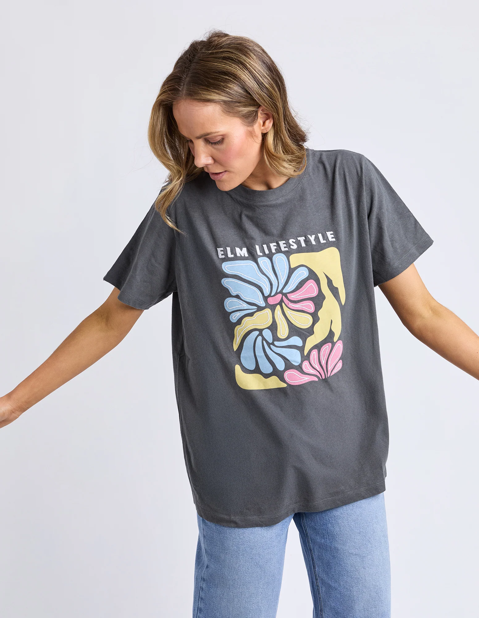 Lulu Tee Washed Black - Image 12