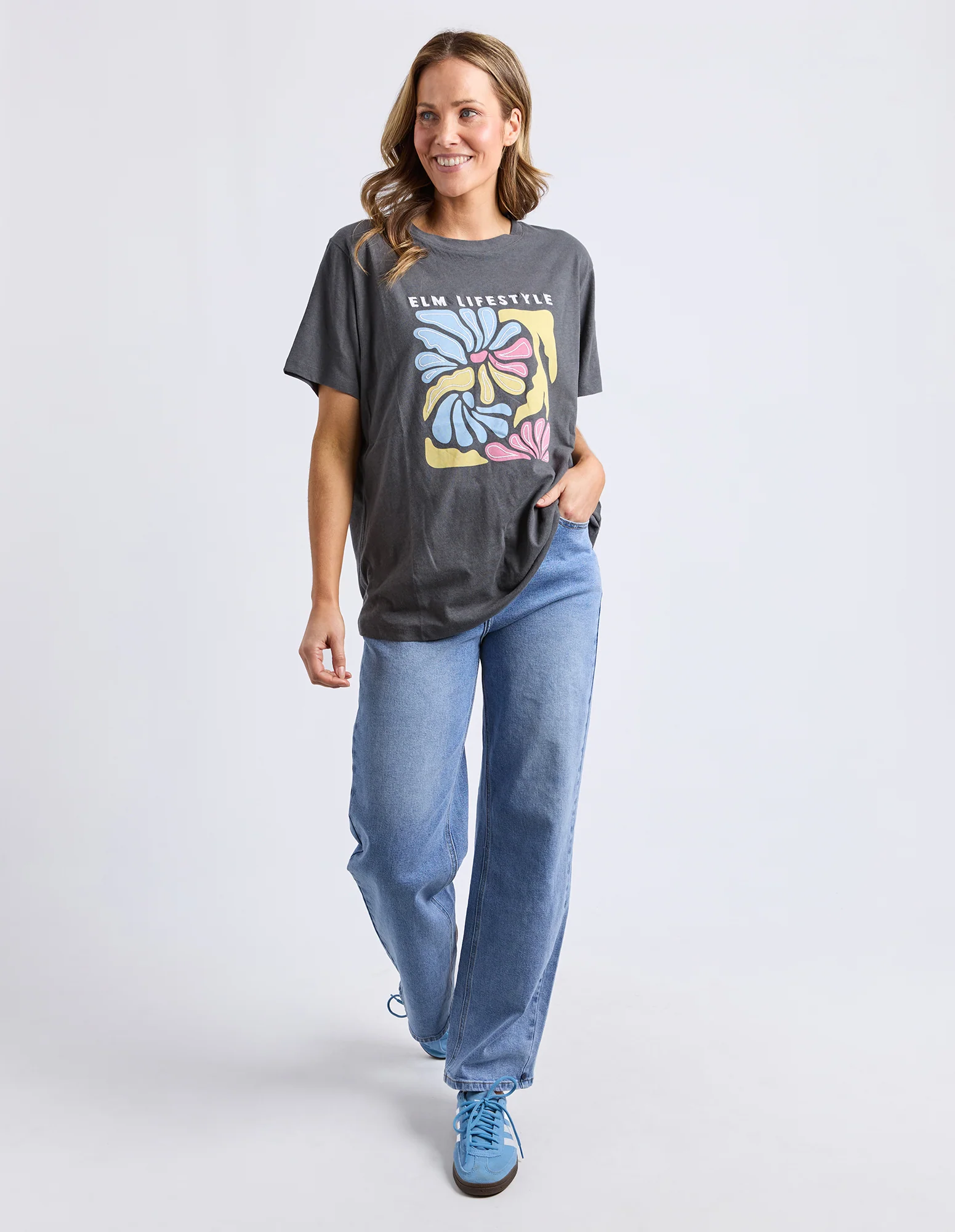 Lulu Tee Washed Black - Image 16