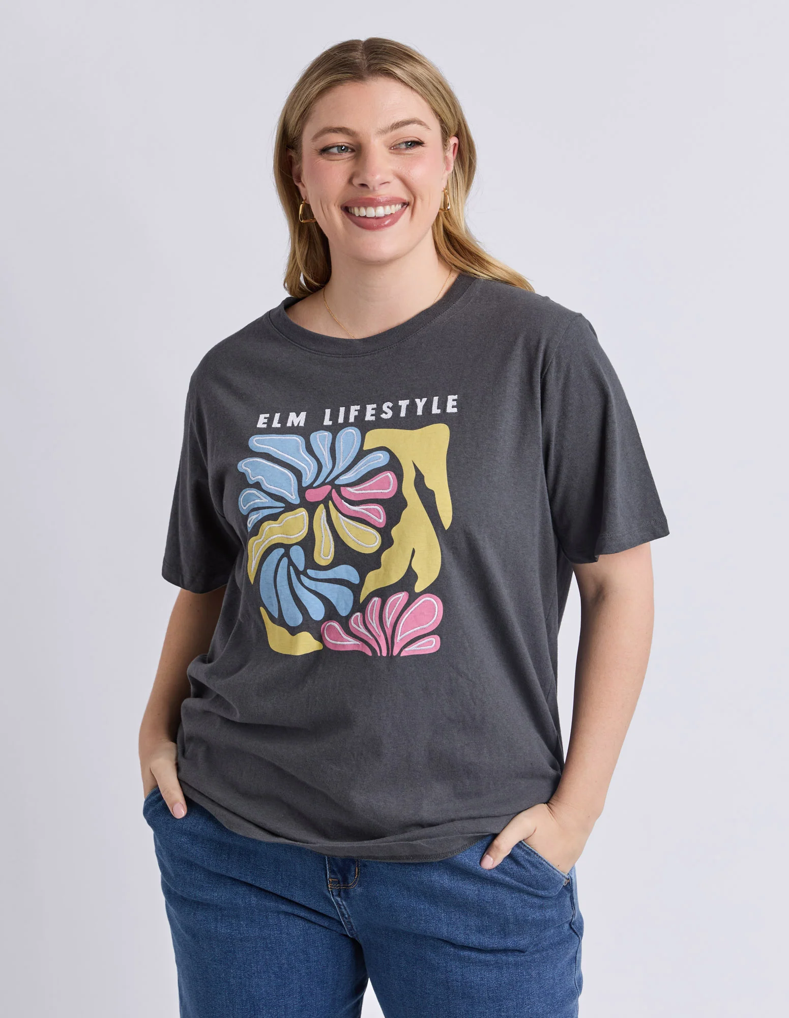 Lulu Tee Washed Black - Image 19