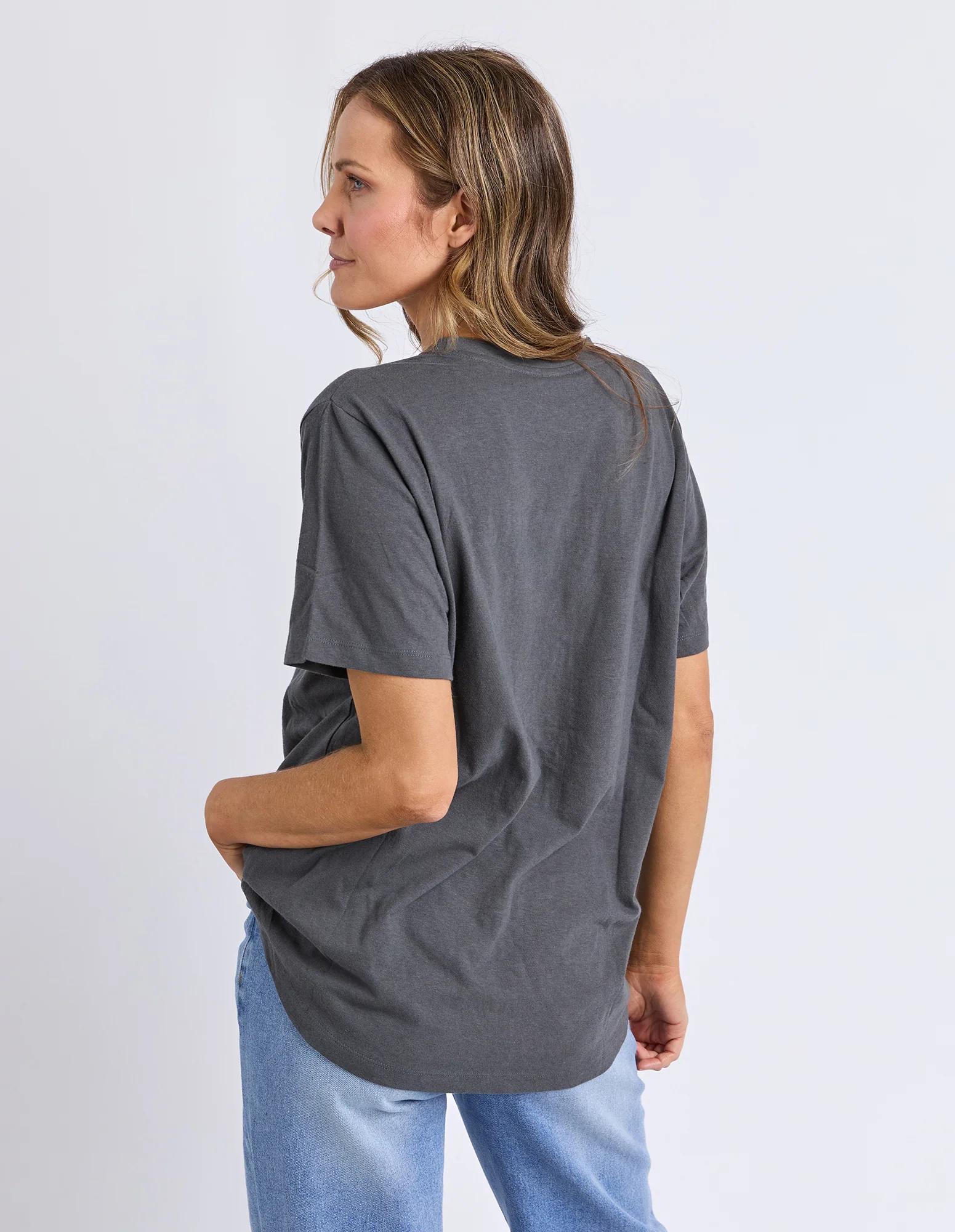 Lulu Tee Washed Black - Image 4