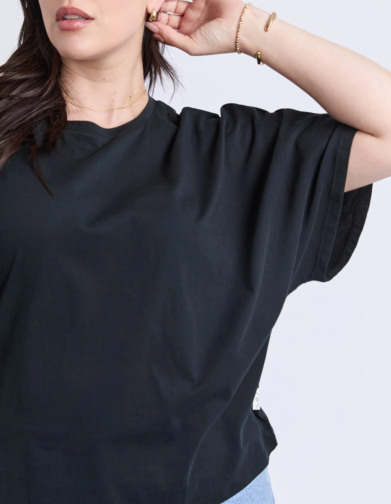 Luna Tee Black - Image 5