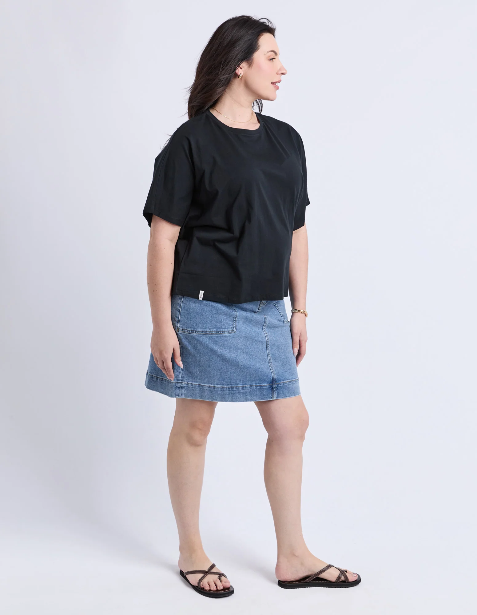 Luna Tee Black - Image 6