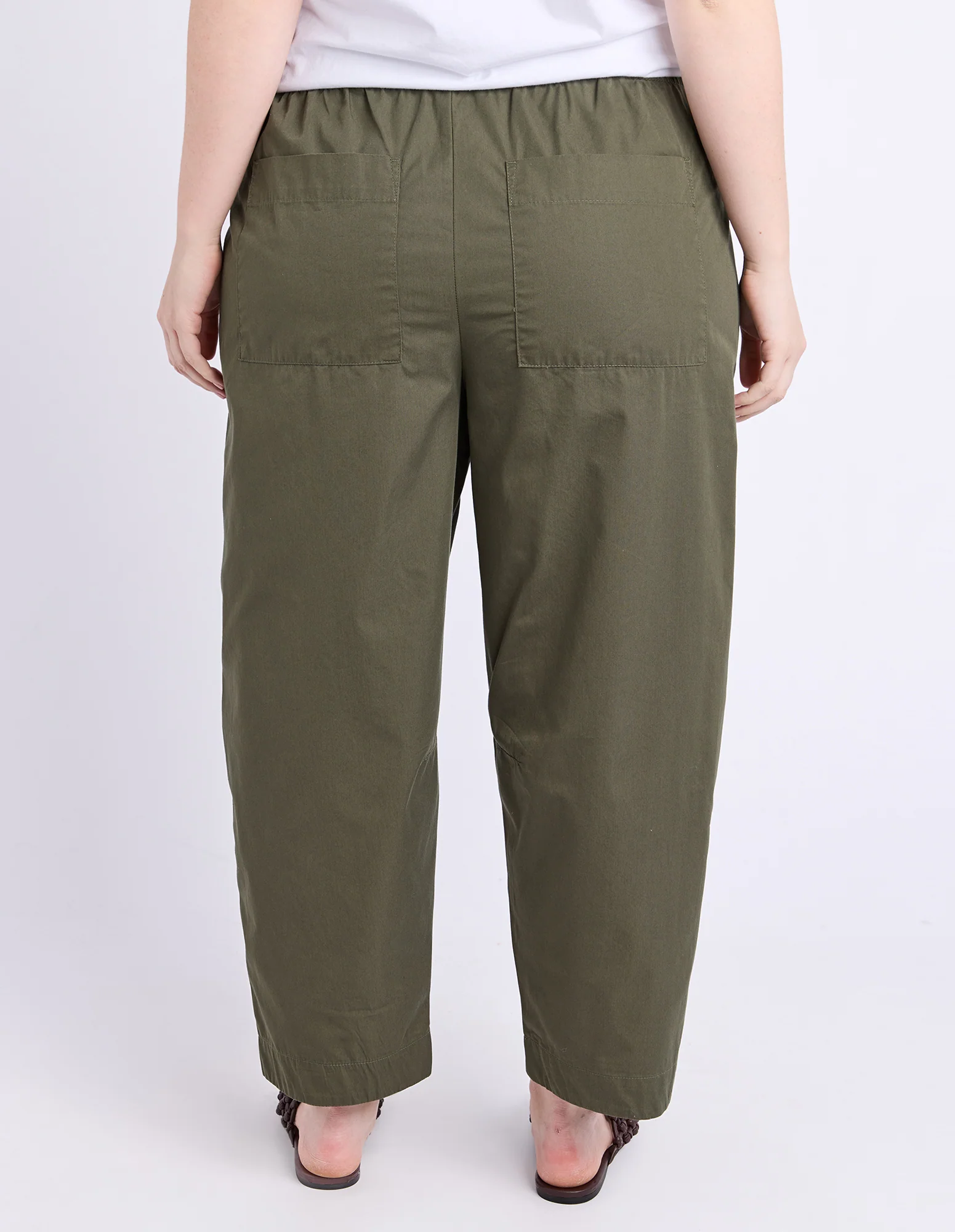 Lund Barrel Leg Pant Basil - Image 4