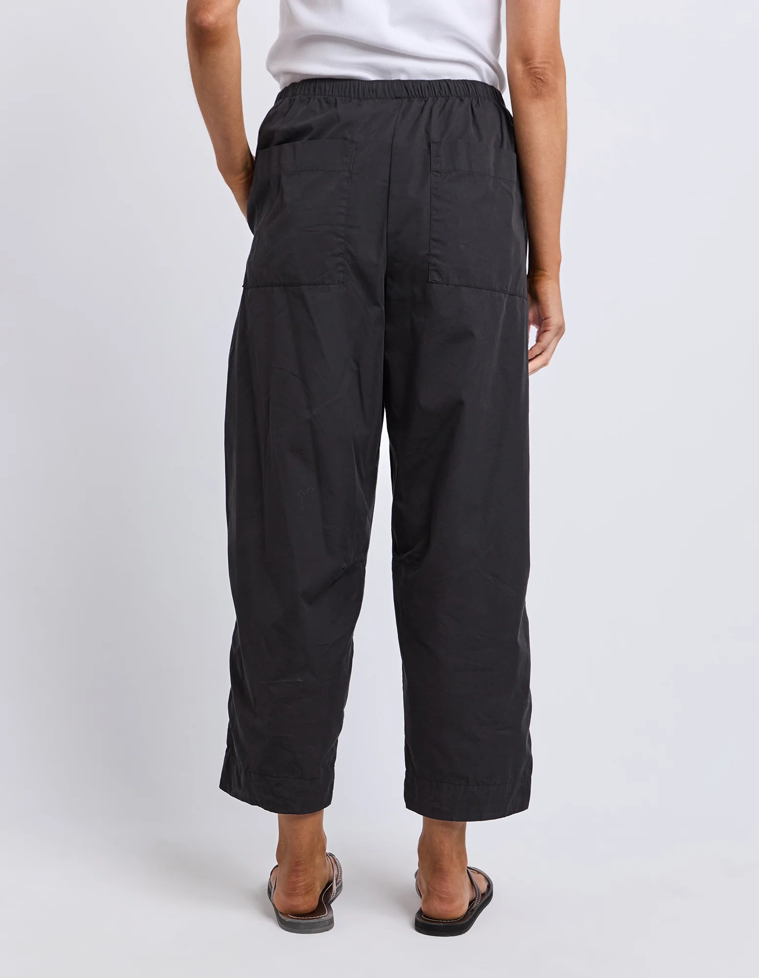 Lund Barrel Leg Pant Black - Image 11