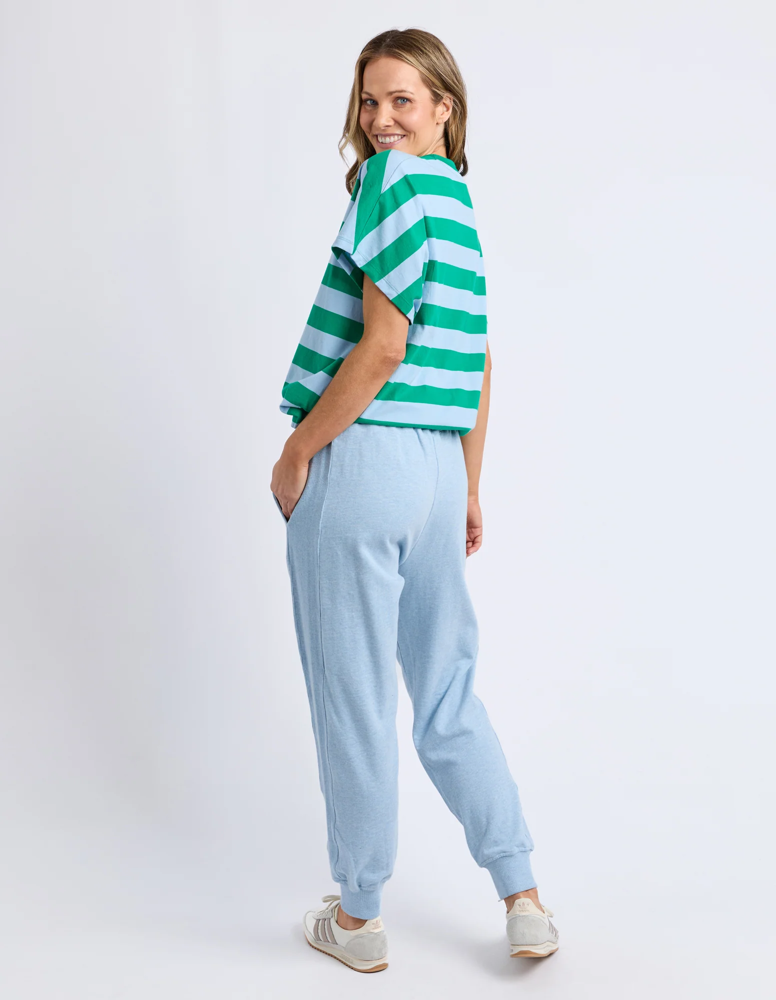 Lydia Trackpant Pale Blue Marle - Image 3